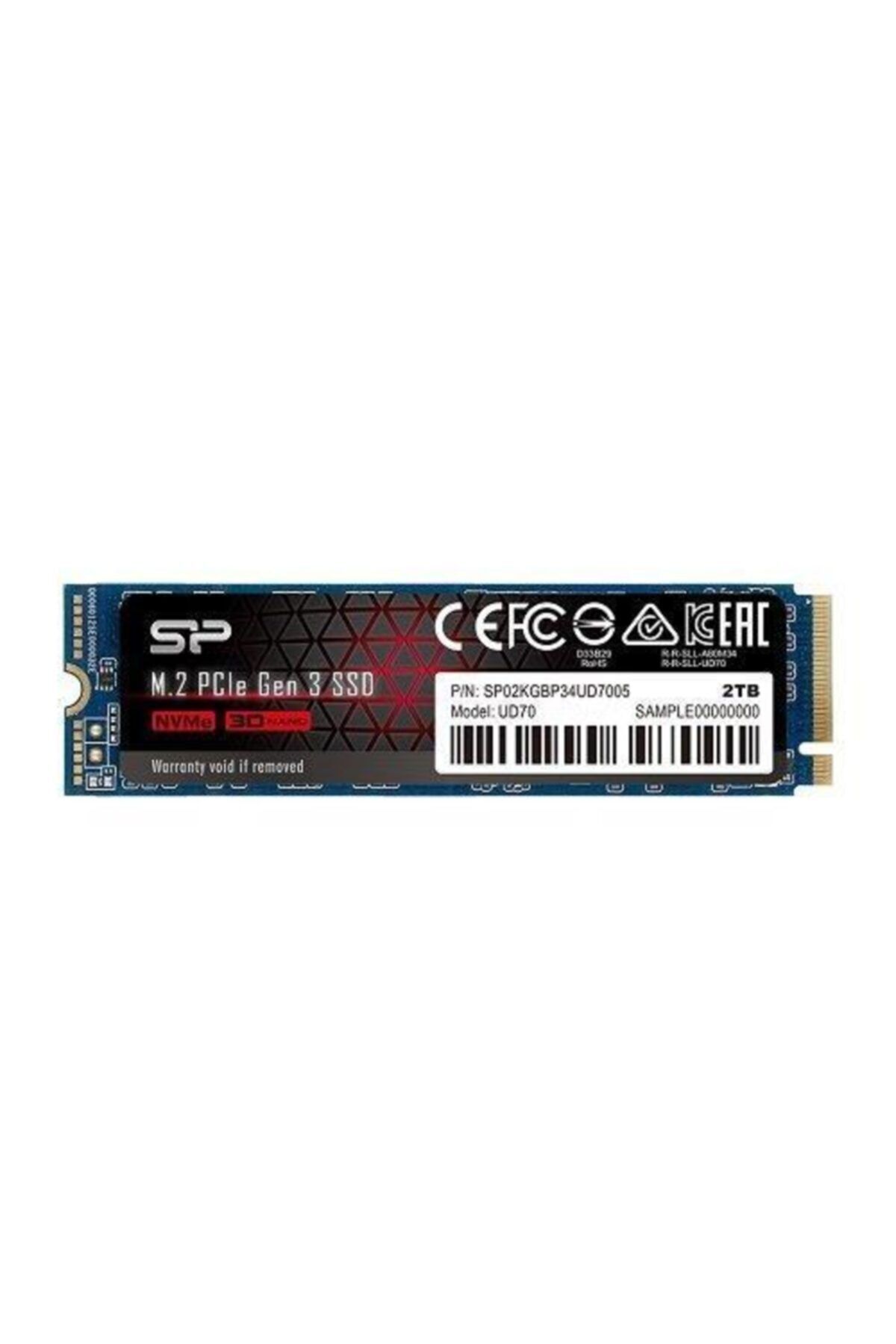 Silicon Power Sp02kgbp34ud7005 2tb 3400mb/s-3000mb/s Nvme Pcıe M.2 Ssd