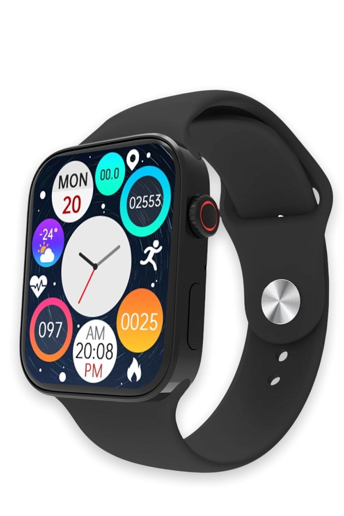 PlayTech Watch 7 Pro Max Smartwatch Yeni Kasa Çift Tuş Aktif Konuşma Özellikli Türkçe