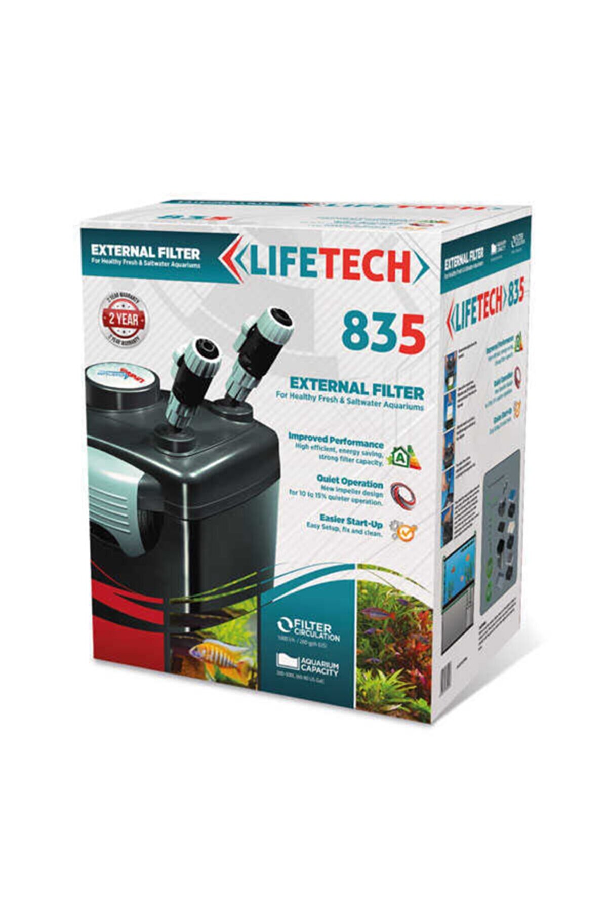 Lifetech Lıfetech Life Tech Filtre Siyah 1000 L/s