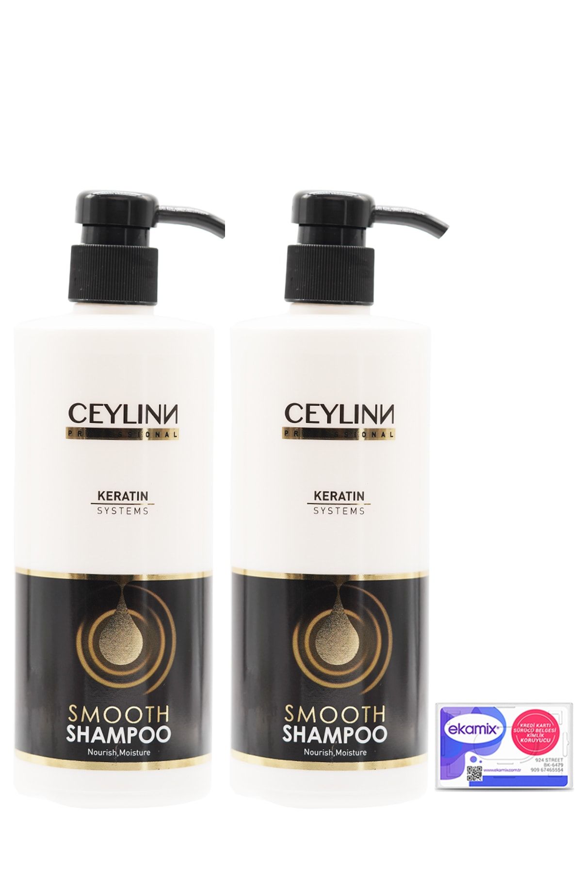 Ceylinn Keratin Smooth Shampoo 2 Adet