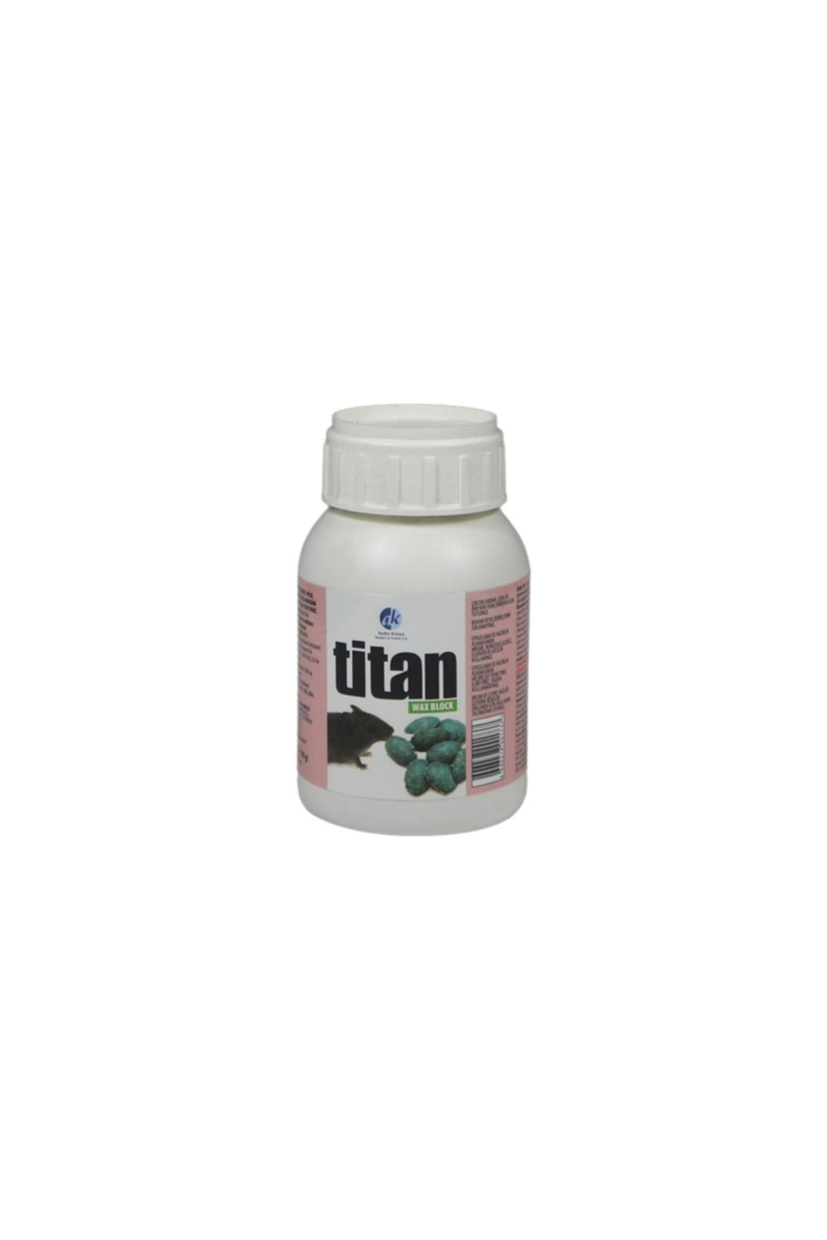 Kimyacınız Titan Wax Block Badem Fare Zehiri 100 Gram