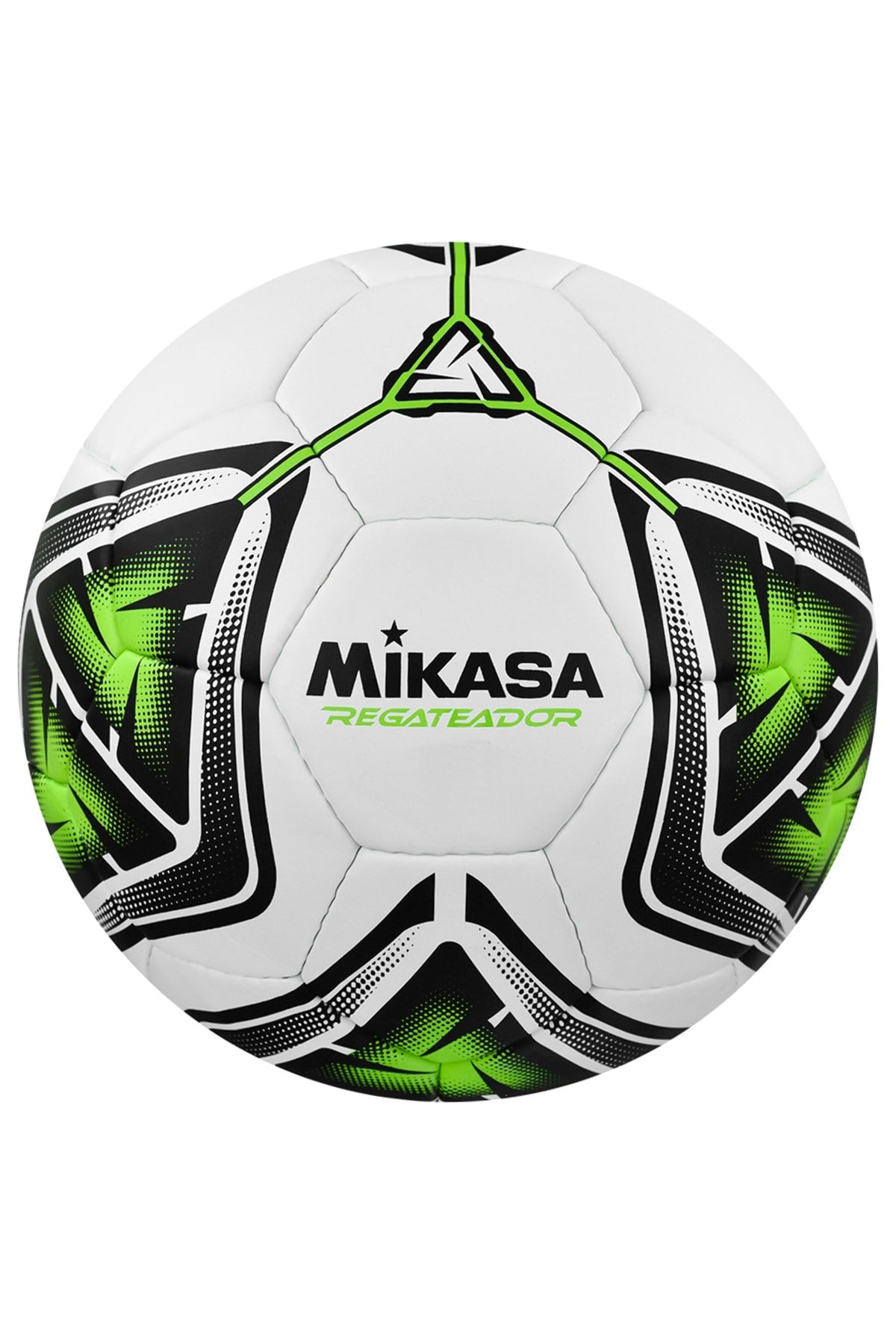 MIKASA Regateador Dikişli 4 No Beyaz Yeşil Futbol Topu