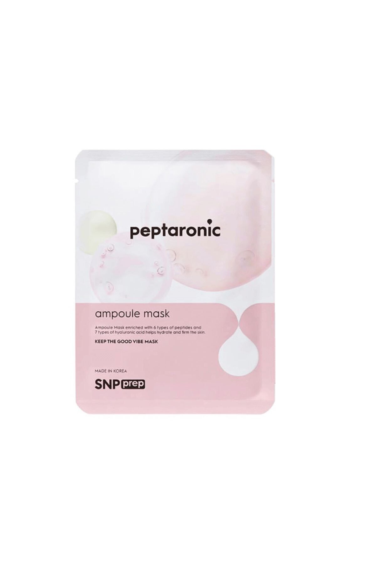 SNP Prep Peptaronic Hyaluronic Maske 1 Adet