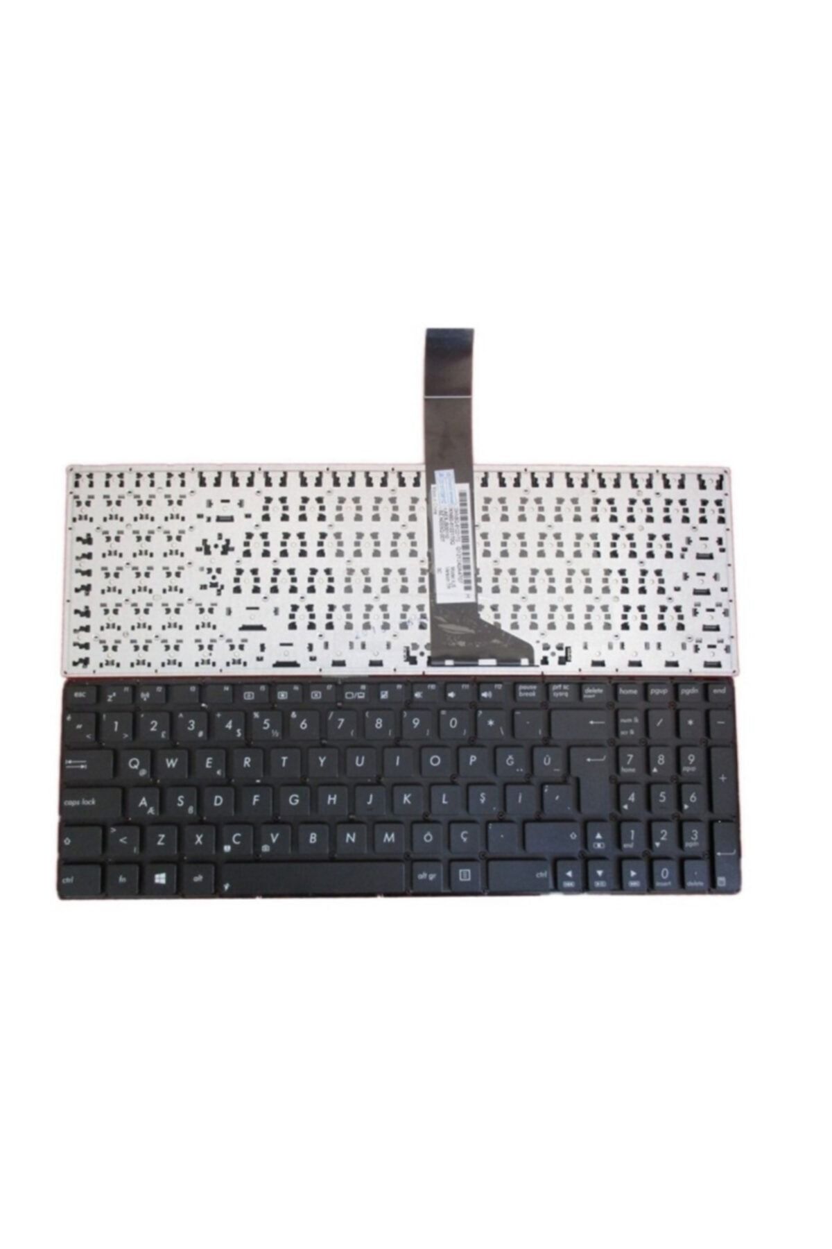 ASUS R510l R510v R510vx Notebook Klavyesi - Laptop Tuş Takımı (siyah Tr)