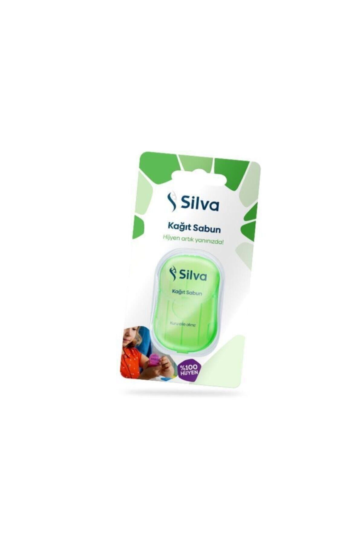 Silva Kağıt Sabun Yeşil 20 Adet