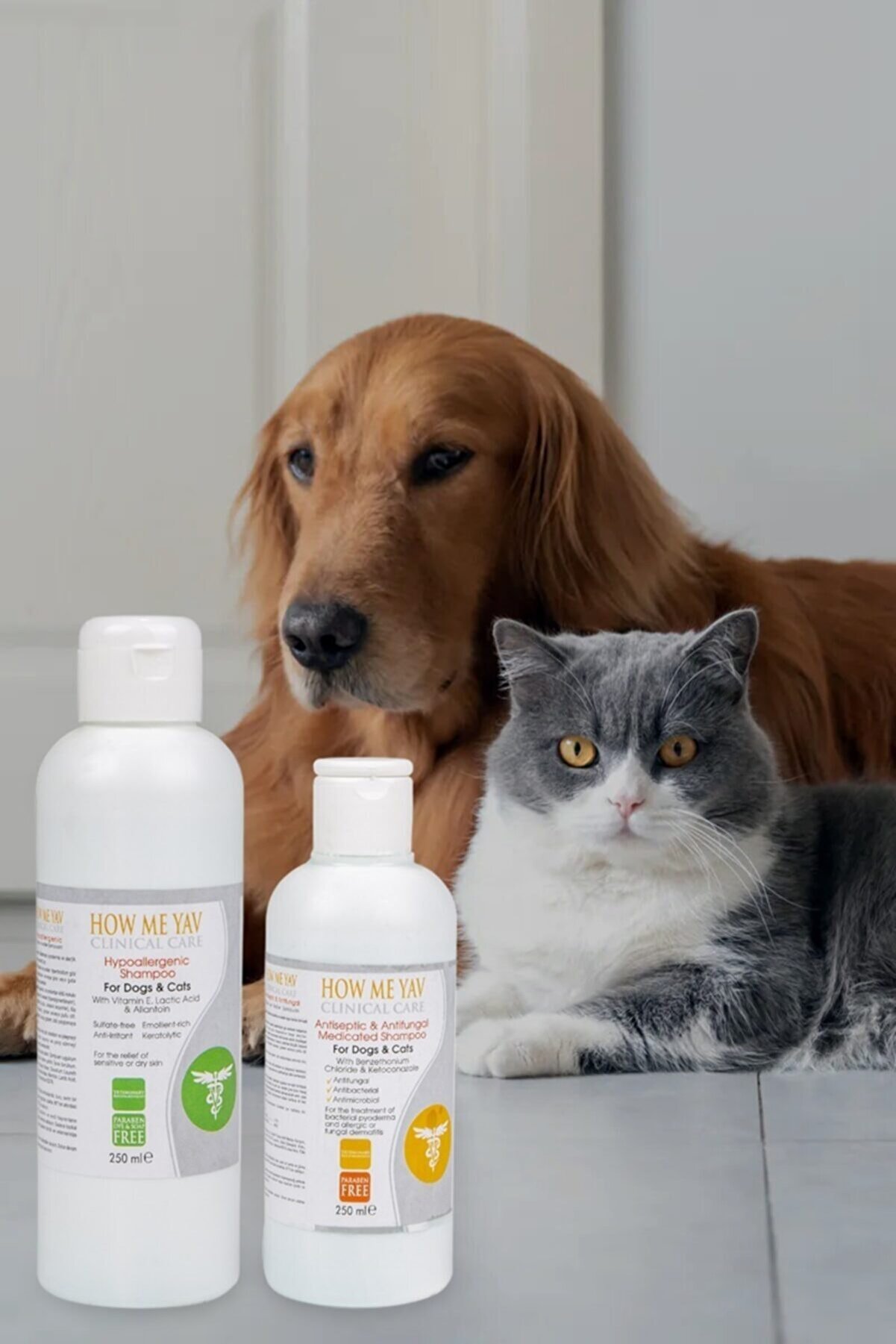 Nitromax Kedi Köpek Antiseptıc Şampuan 250ml Kedi Köpek Şampuanı 250 Ml//2 Adet