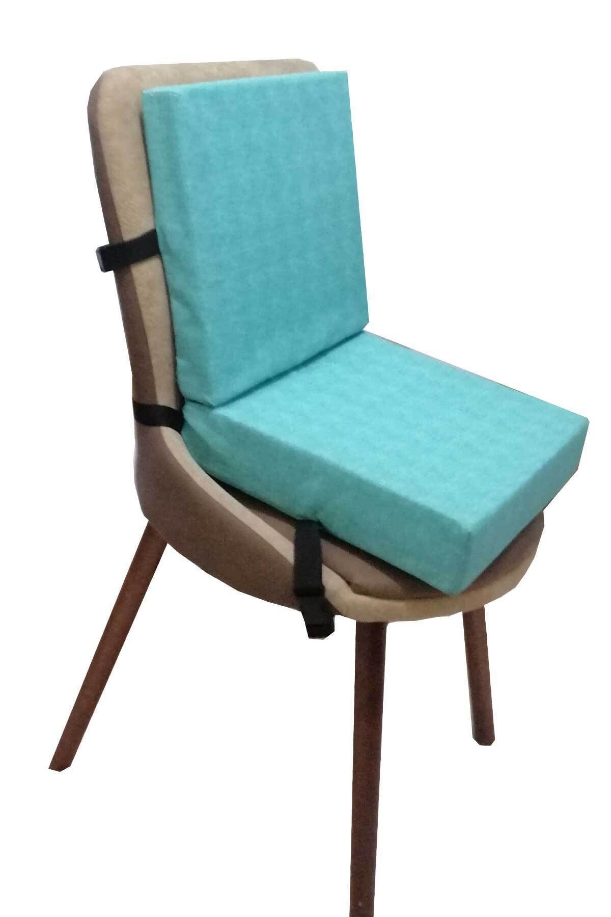 RevuBaby Mama Sandalyesi Yükseltici Taşınılabilir Katlanılabilir Artan Sandalye Yükseltici Pastel Yeşil