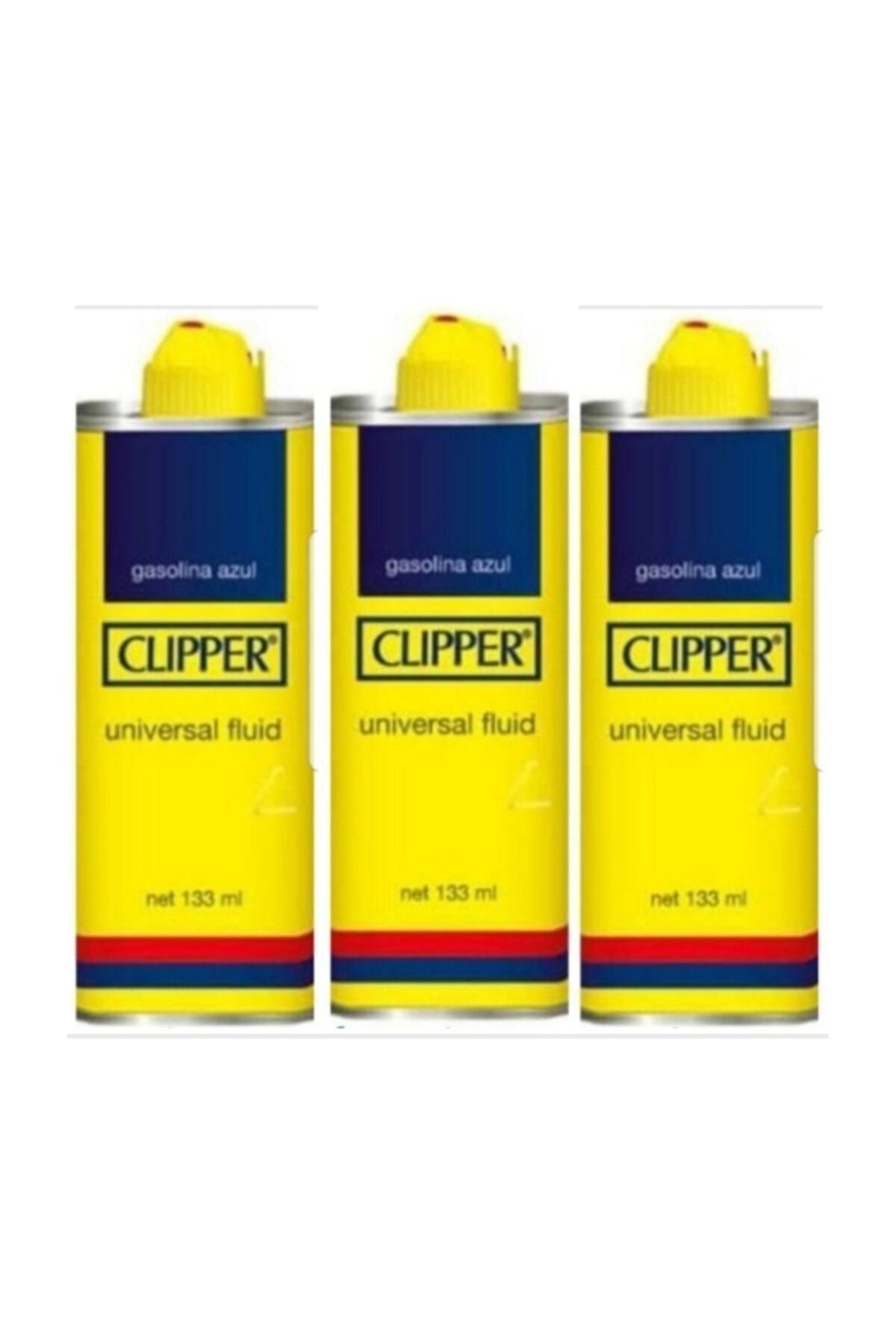 Clipper (Zippo) Çakmak Benzini 133 ml X 3 Adet