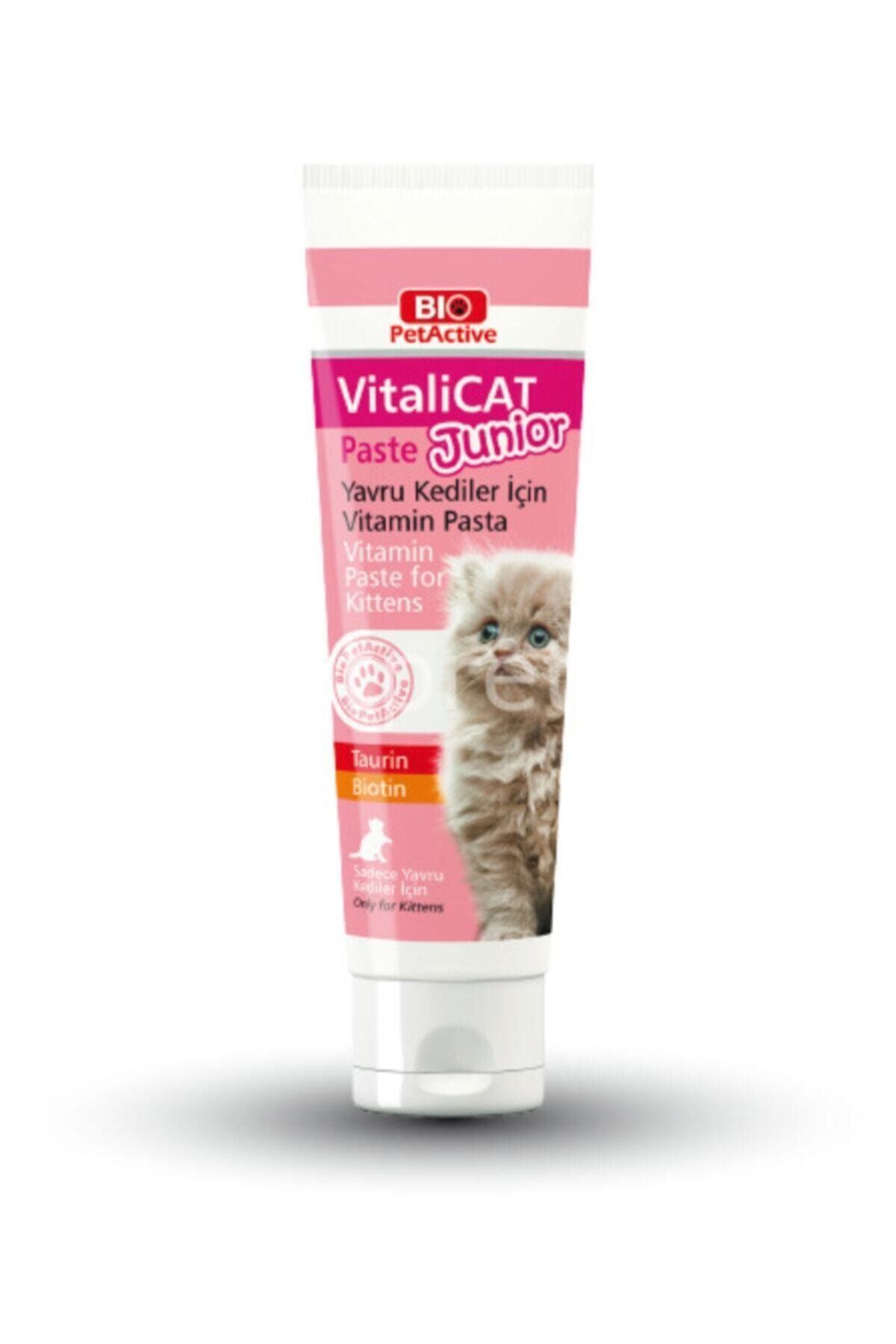 Bio PetActive Vitalicat Junior Paste Yavru Kedi Vitamini 100 ml
