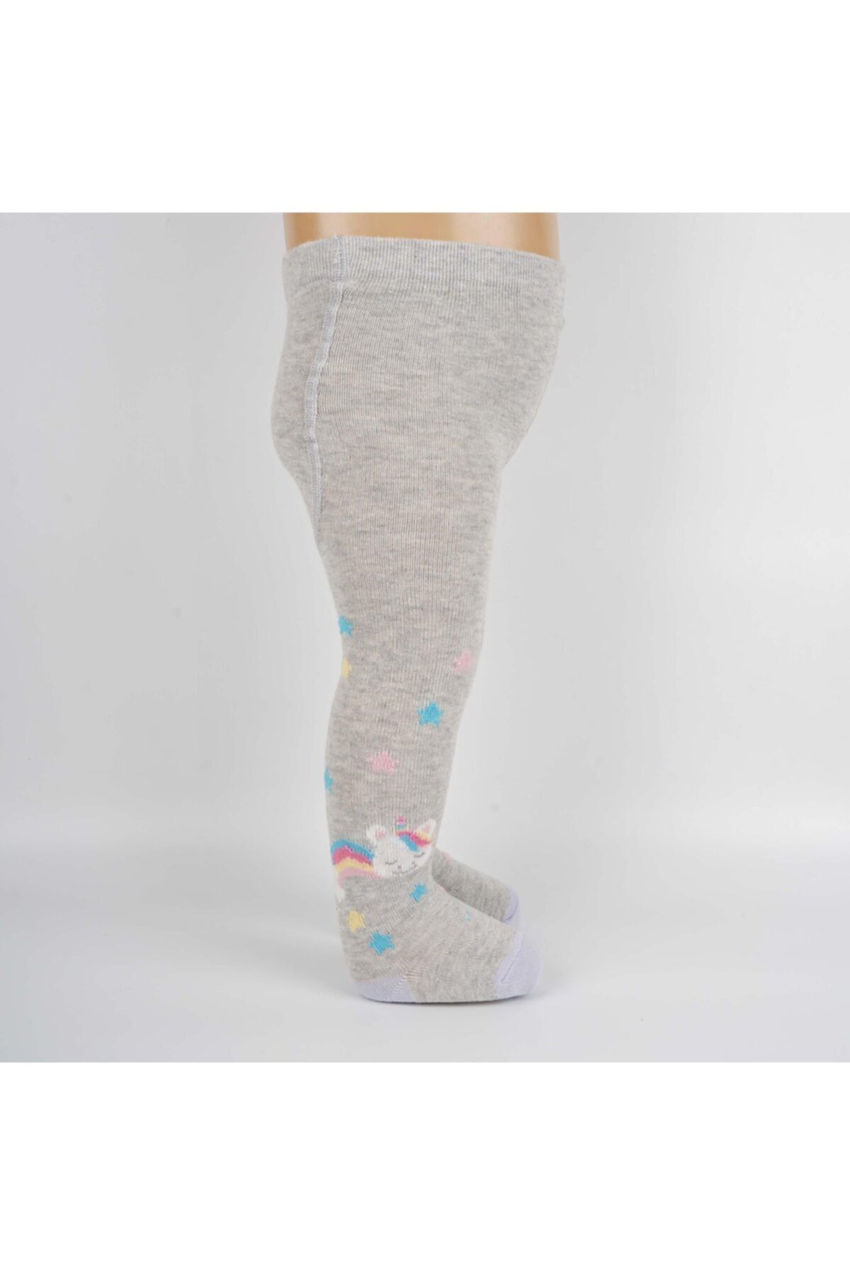 Artı Unicorn Kız Bebek Pamuk Külotlu Çorap