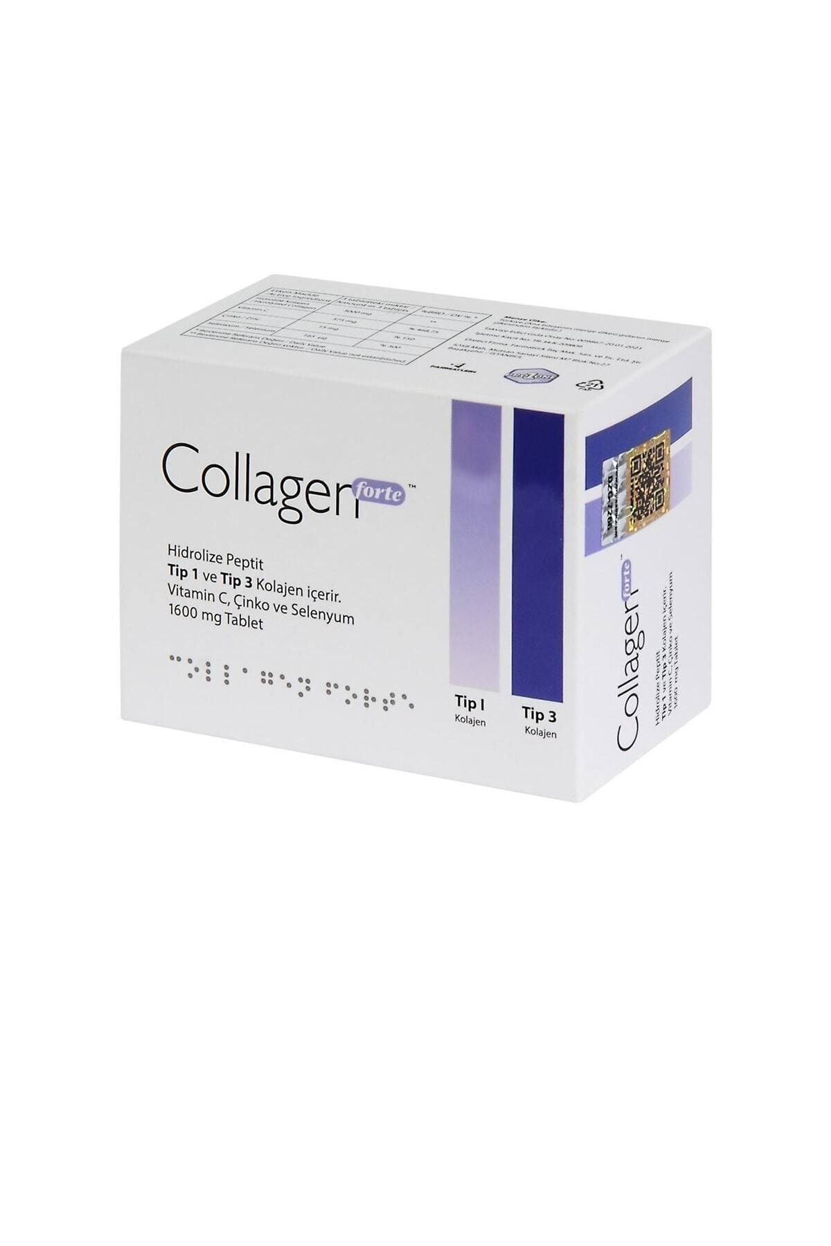 Collagen Forte Platinum 1300 Mg 90 Tablet Kolajen