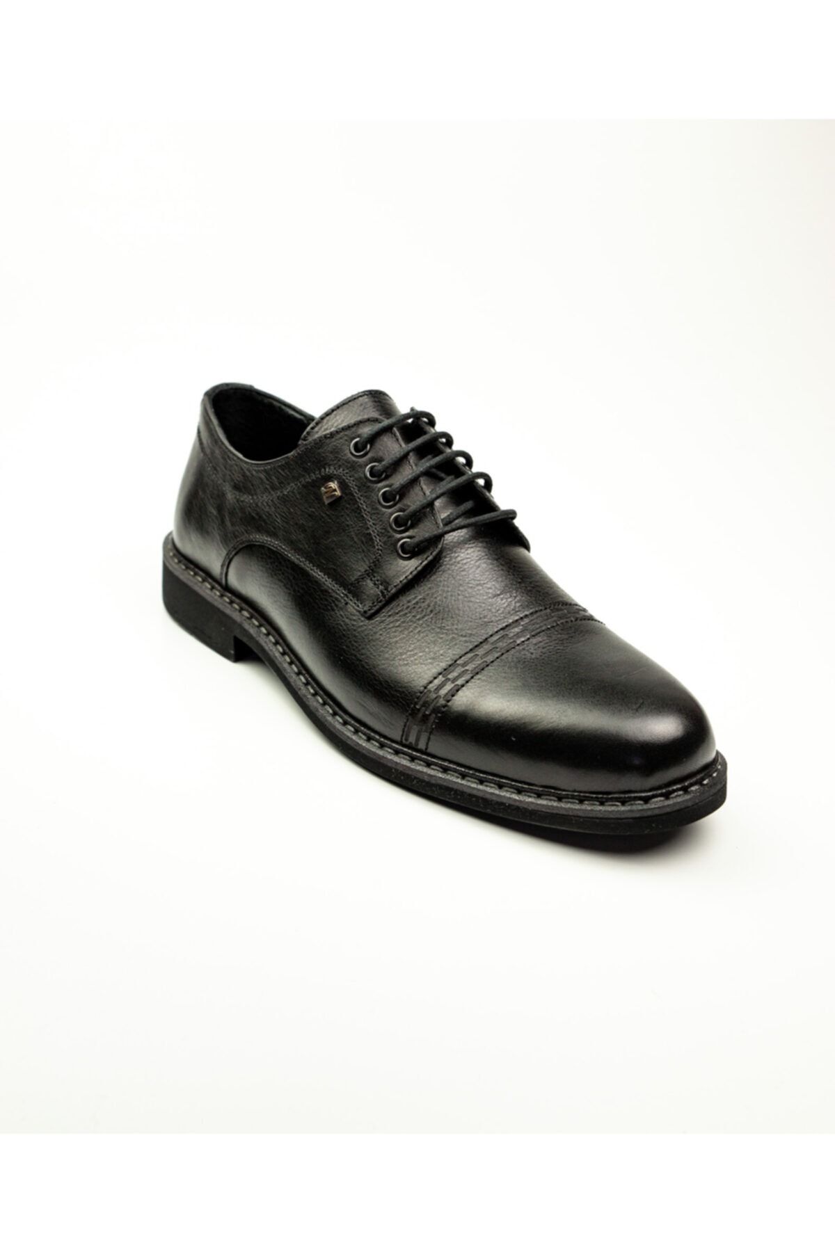 Nobel 959 Siyah Deri Klasik Erkek Ayakkabı Siyah-42