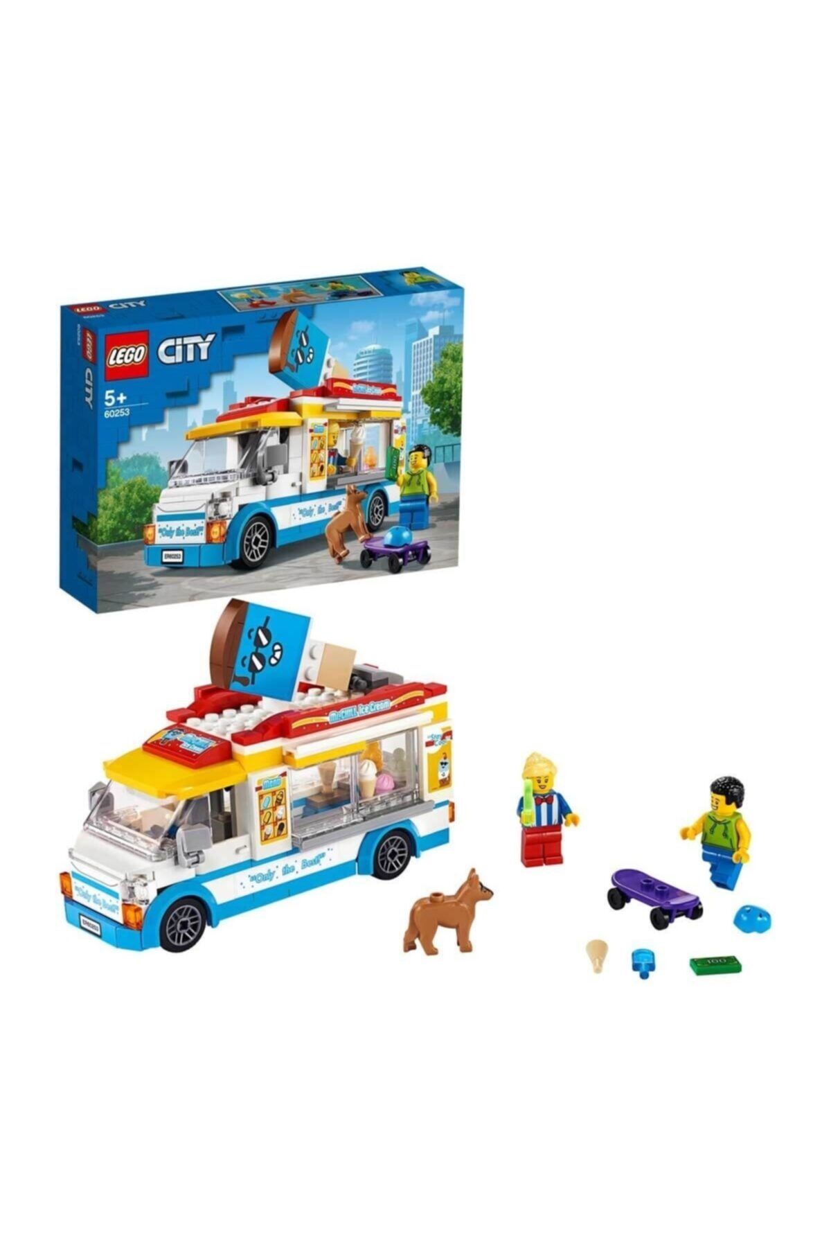 LEGO City Great Vehicles Dondurma Arabası 60253 Oyuncak Akıds