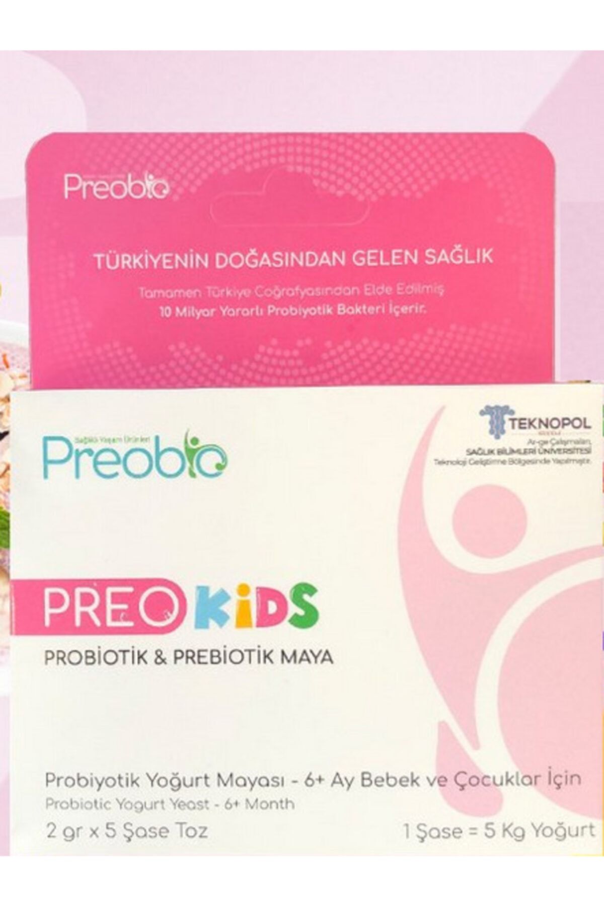 Preobio Kids (preo-kids Çocuklar Için Probiyotik Yoğurt Mayası)