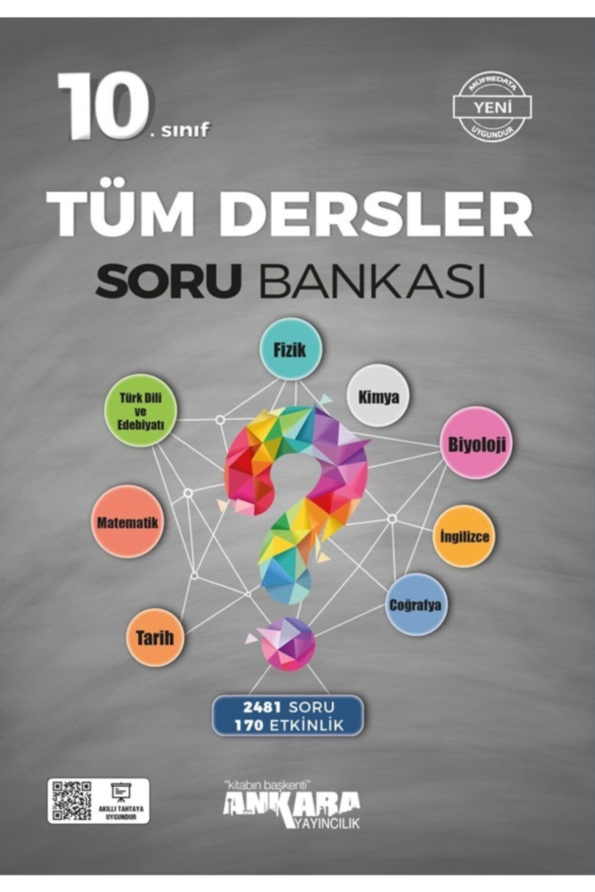 Ankara Yayıncılık Ankara 10. Sınıf Tüm Dersler Soru Bankası