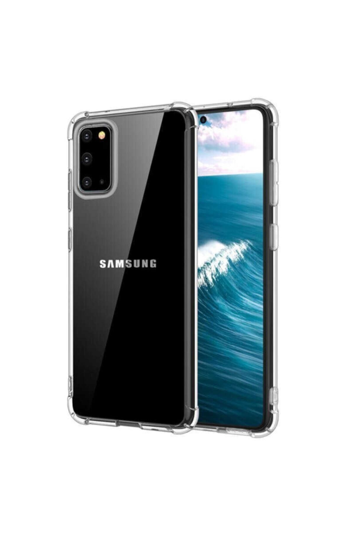 Telefon Aksesuarları Samsung Samsung Galaxy A31 Nitro Anti Shock Darbelere Dayanıklı Silikon Kılıf