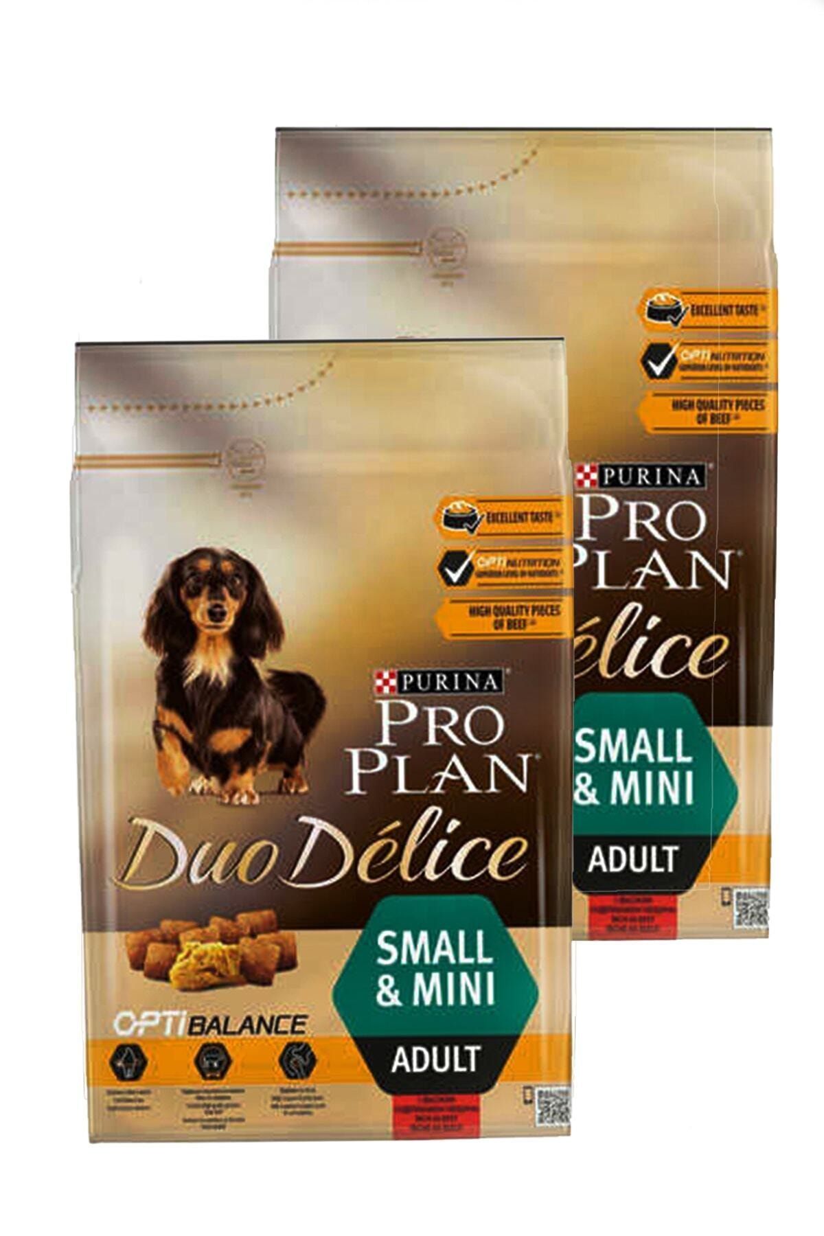 Pro Plan Duo Delice Small Adult Biftekli Yetişkin Köpek Maması 2,5 kg X 2adet