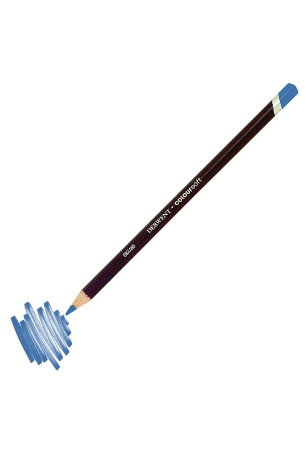 Derwent Coloursoft Pencil Yumuşak Kuru Boya Kalemi C370 Pale Blue