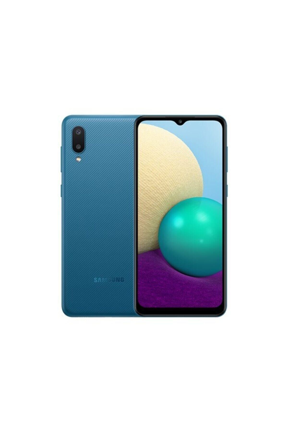 Samsung Galaxy A02 32GB Türkiye Garantili Duos Akıllı Telefon Mavi A022F