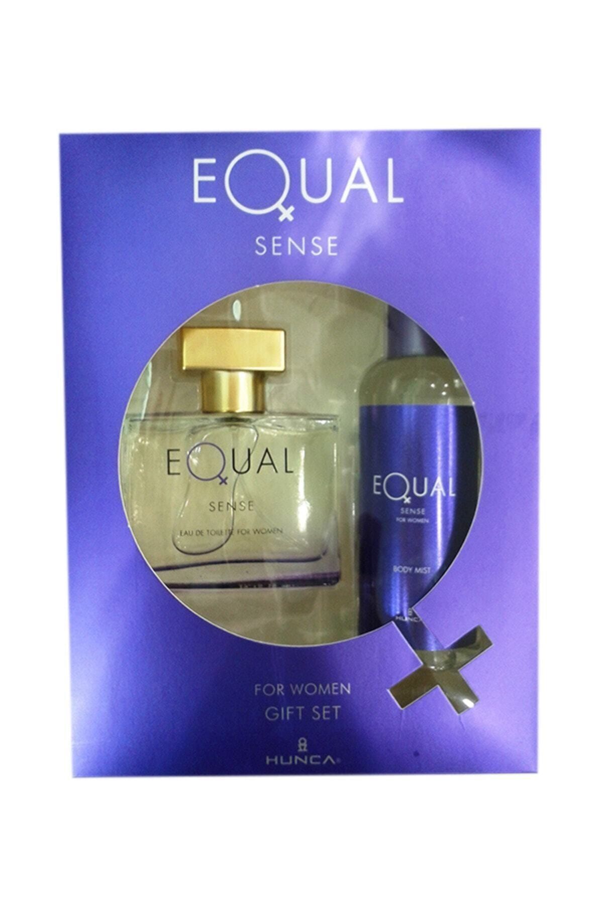 Equal Sense Edt 75 ml 150 ml Vücut Losyonu Kadın Parfüm Seti 8690973366214