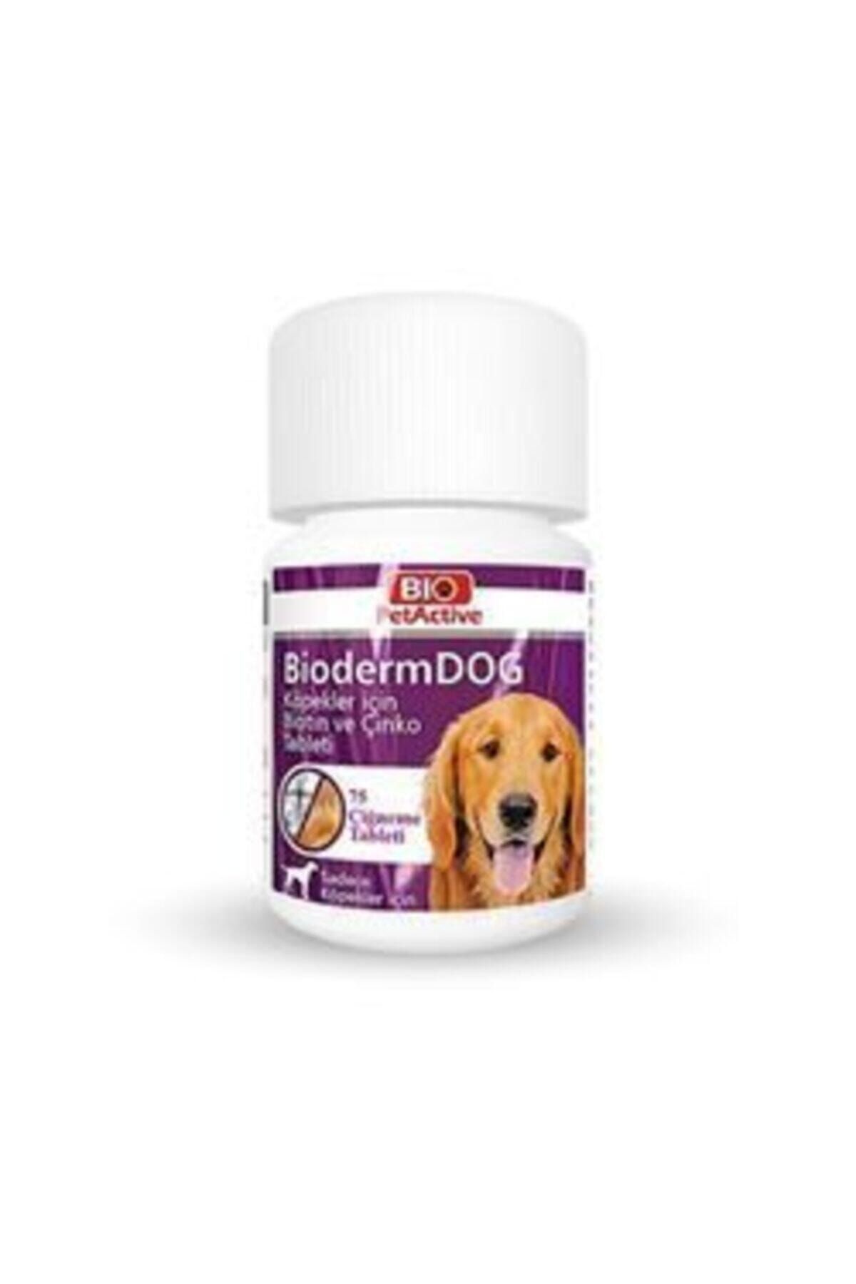 Bio PetActive Bio Pet Active Bioderm Biotin Ve Çinko Köpek Tableti 75 Adet