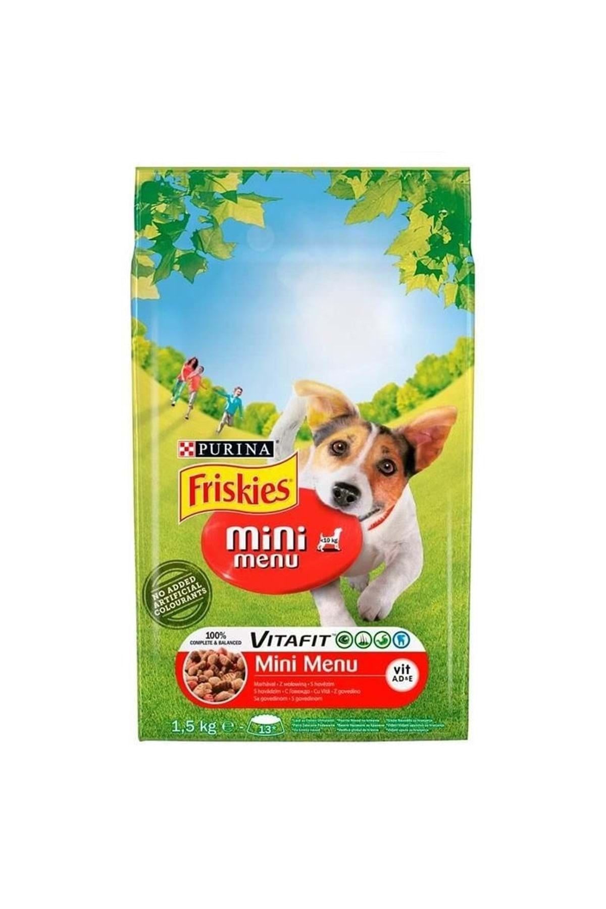 Friskies Etli Mini Menü Köpek Maması 1.5 Kg