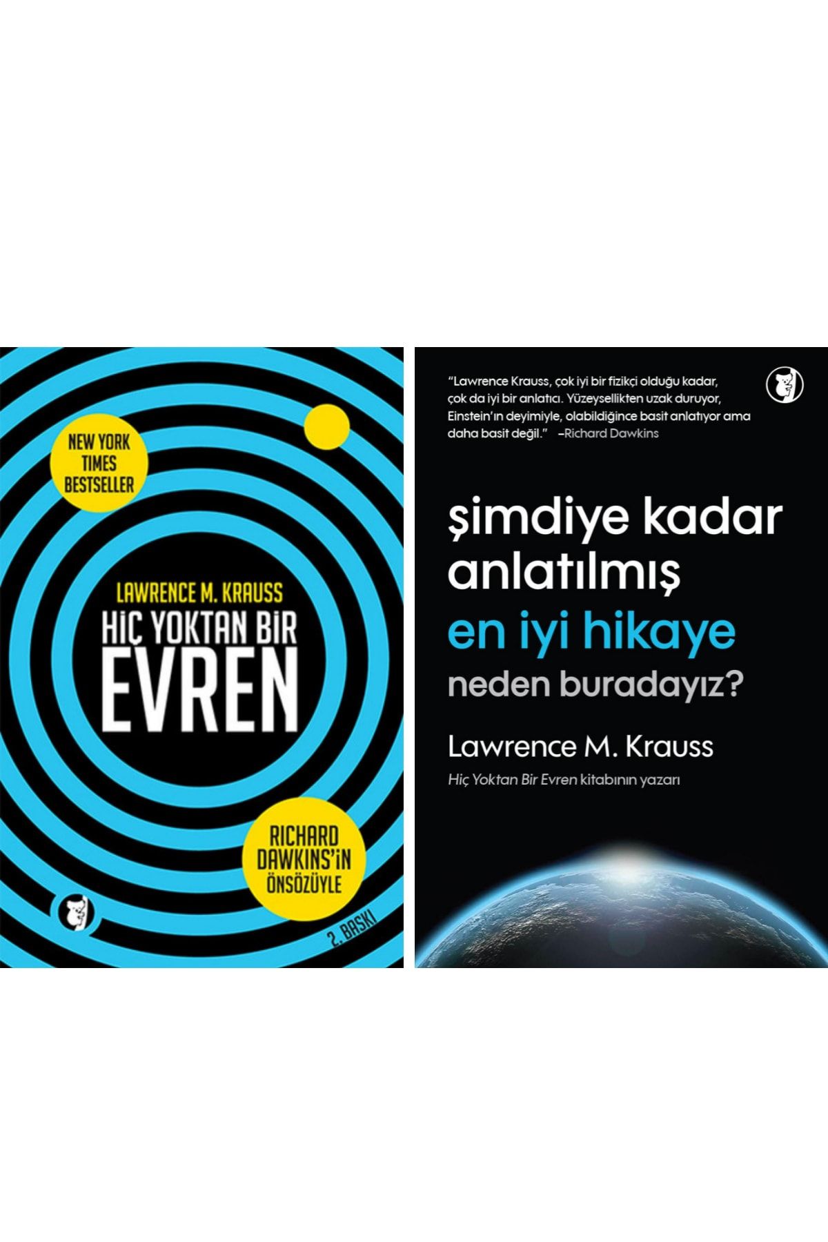 Aylak Kitap Lawrence Krauss Kitapları - Hiç Yoktan Bir Evren - Şimdiye Kadar Anlatılmış En Iyi Hikaye