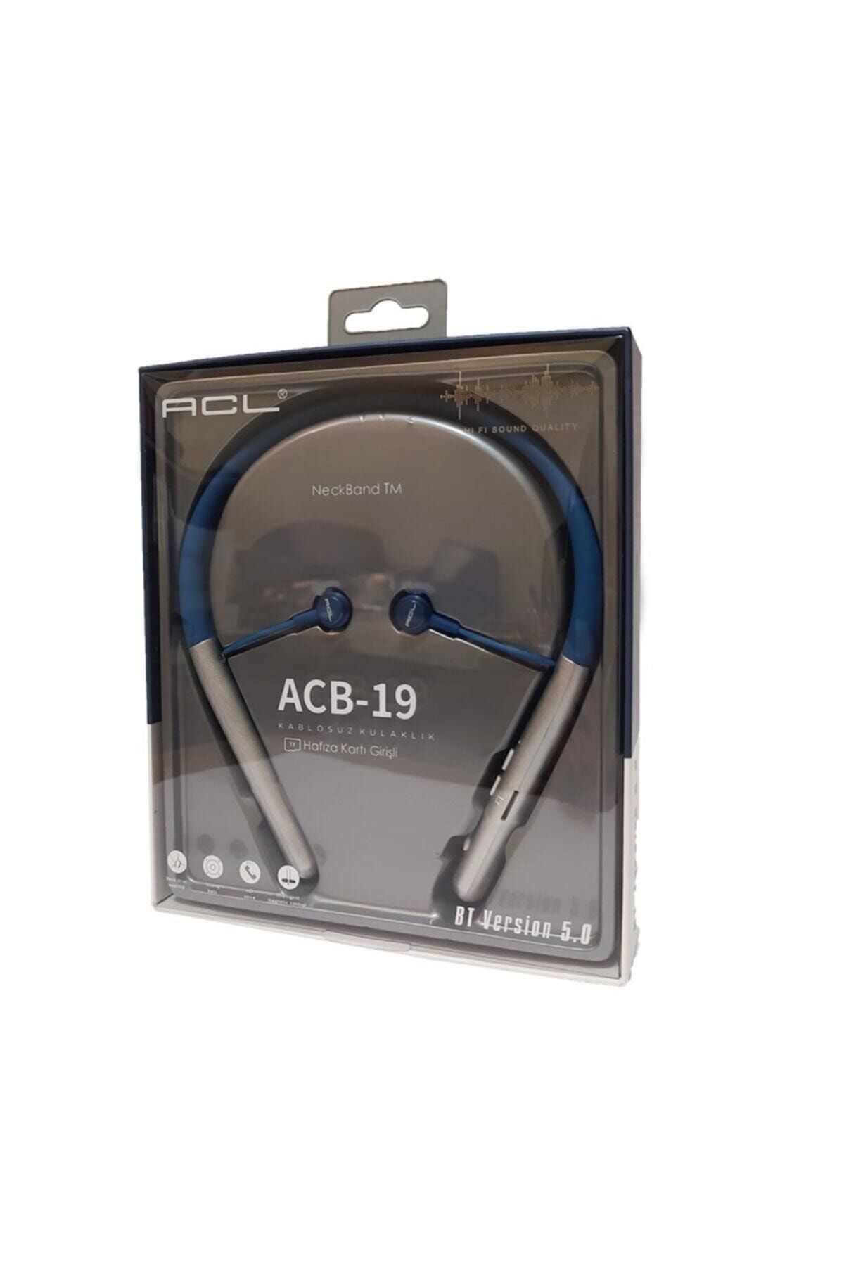 ACL Acb-19 Bluetooth Sporcu Boyun Askılı 5.0 Kulaklık