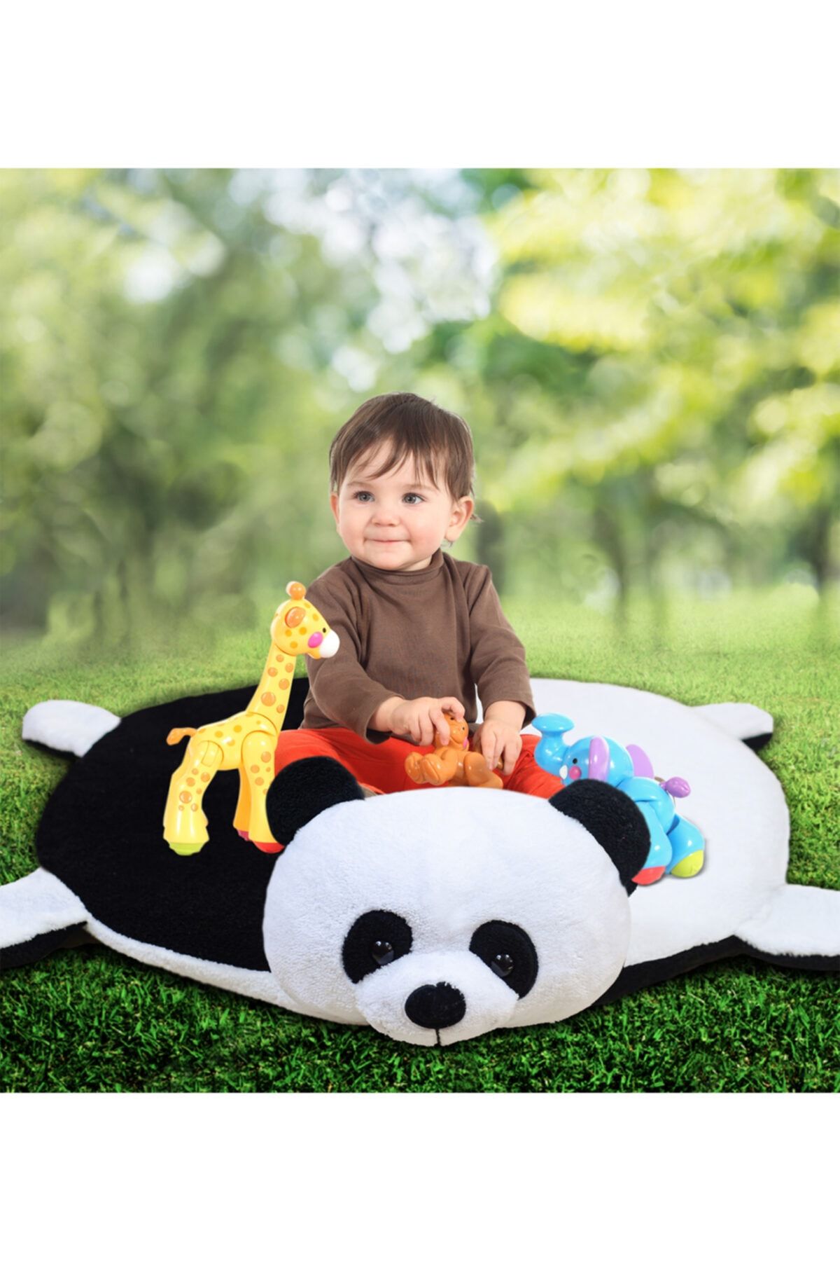 Özgüner Oyuncak 120 Cm Pandalı Bebek Oyun Halısı