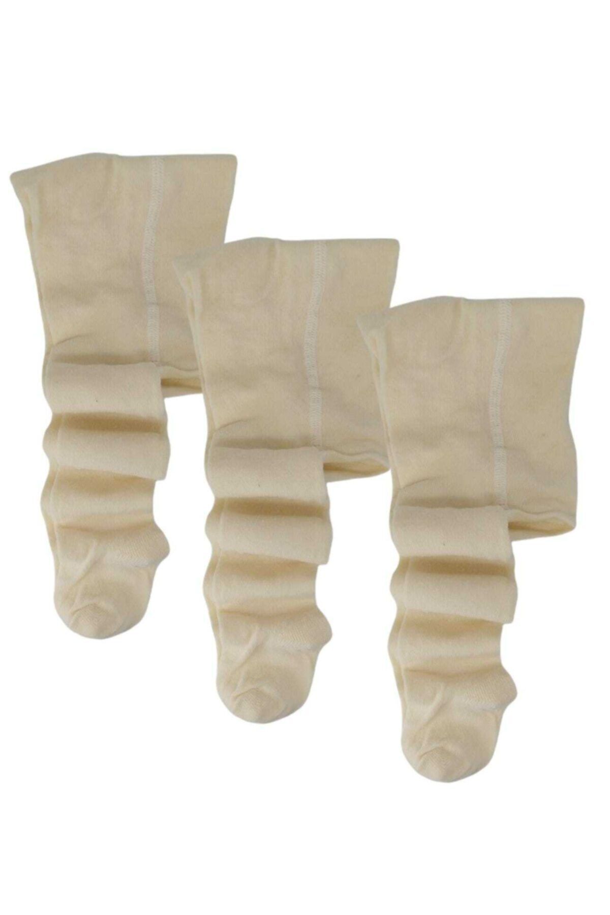 İpek Class Kız Çocuk Pamuklu Külotlu Çorap 3'lü