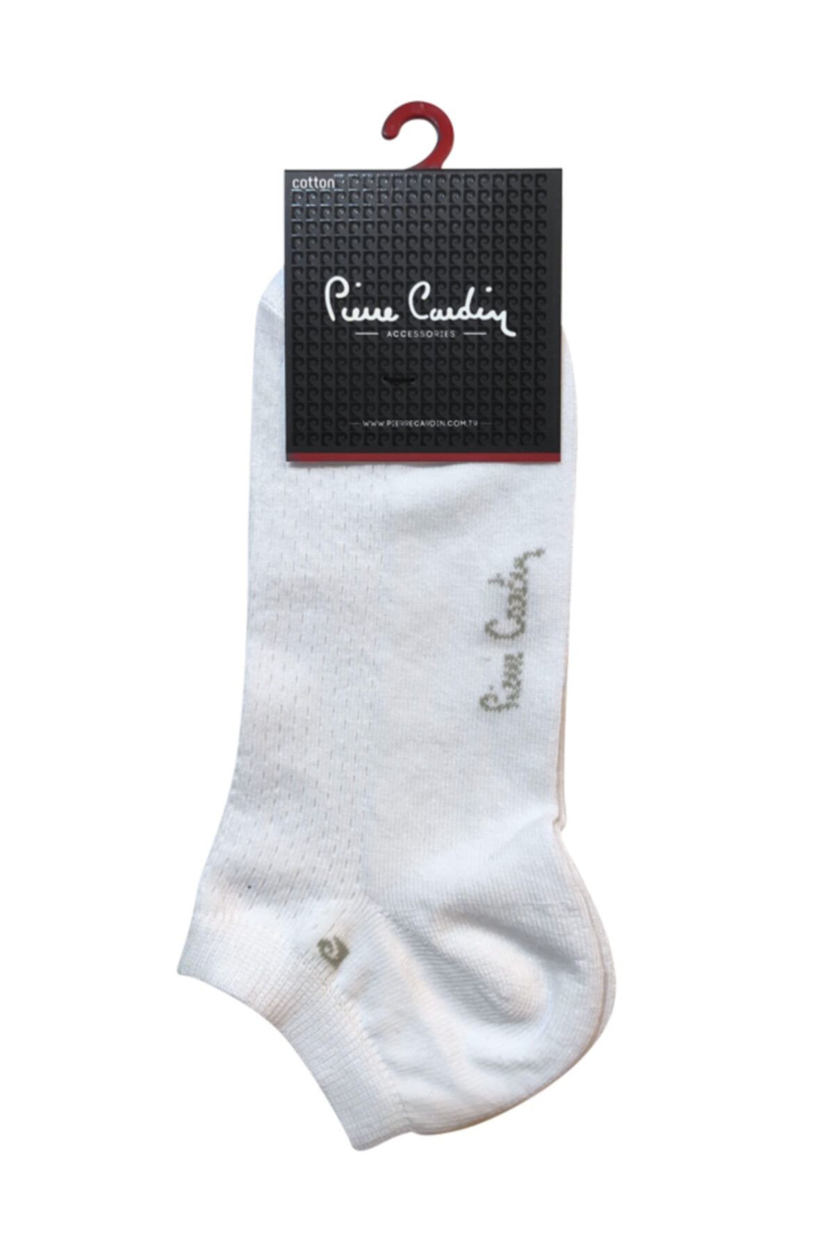 Pierre Cardin Drops Pamuk Patik Erkek Çorap Beyaz