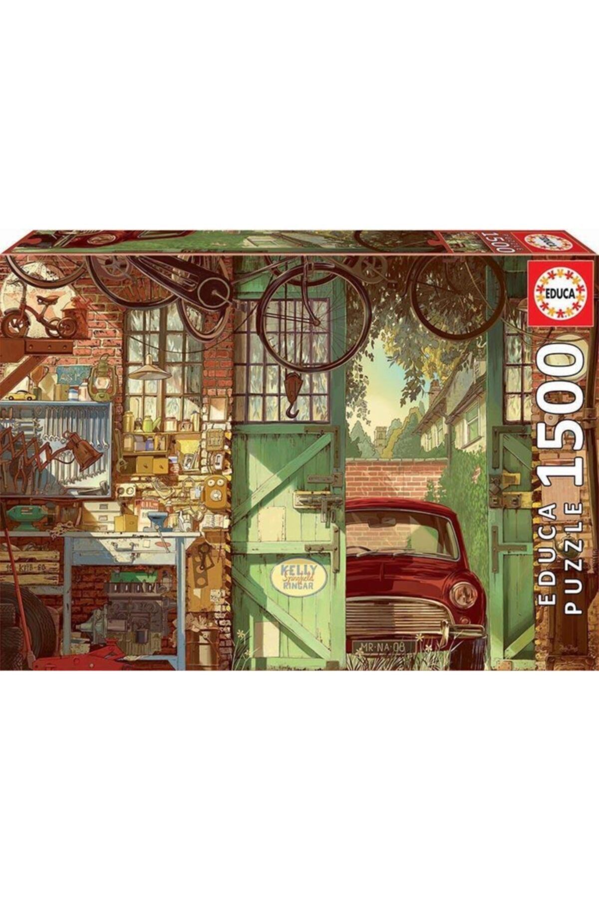 EDUCA Puzzle 1500 Lü Old Garage Arly J. 18005