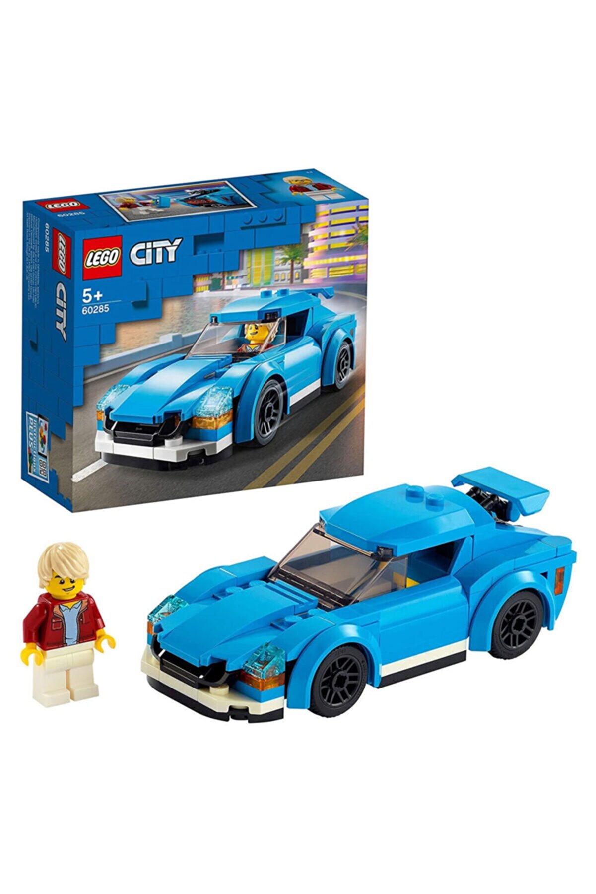 LEGO Marka: City Spor Araba 60285 Yapım Seti; Çocuklar Için Oyun Seti
