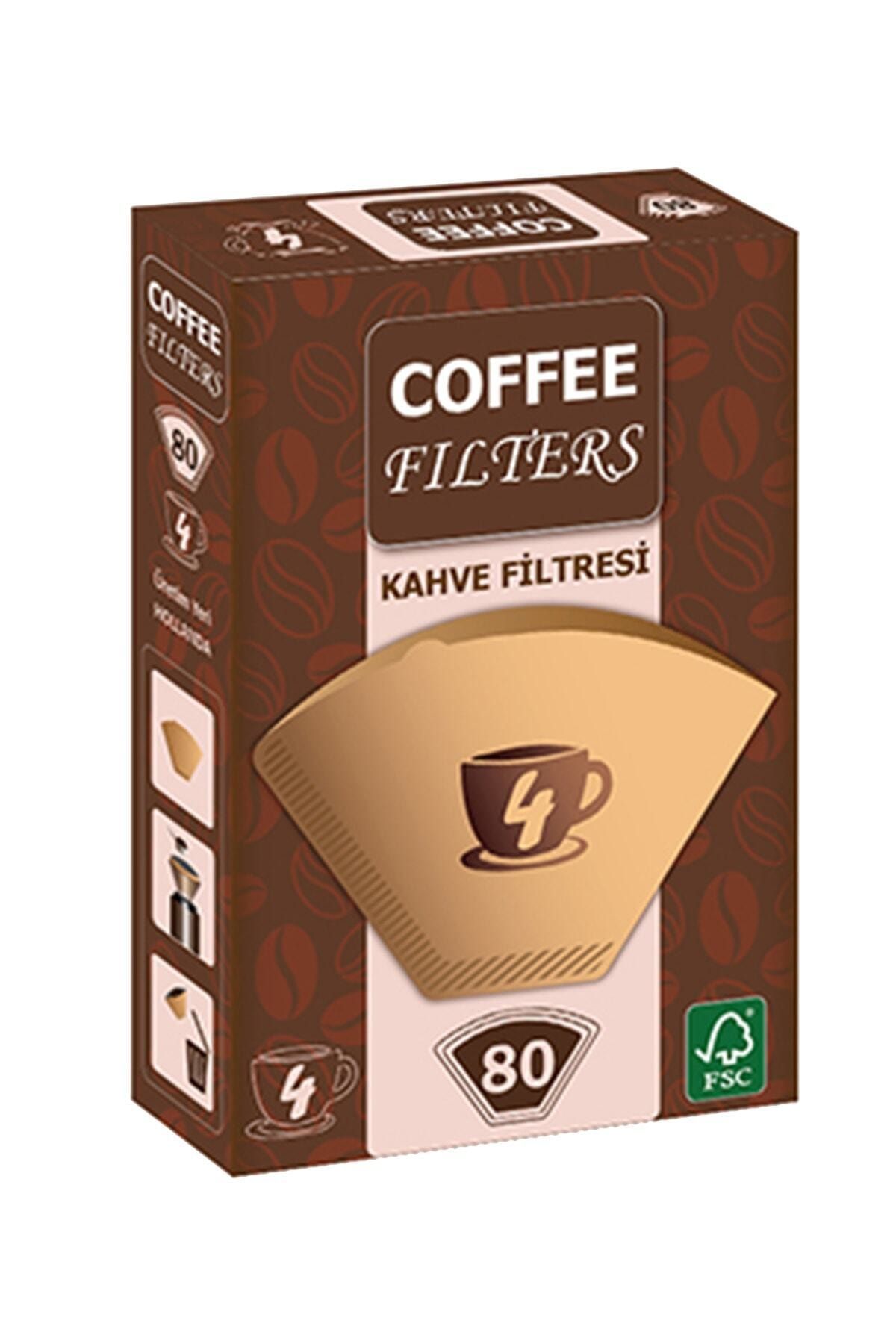 Universal Coffee Filters Filtre Kahve Kağıdı 80'li Paket X 3 Paket
