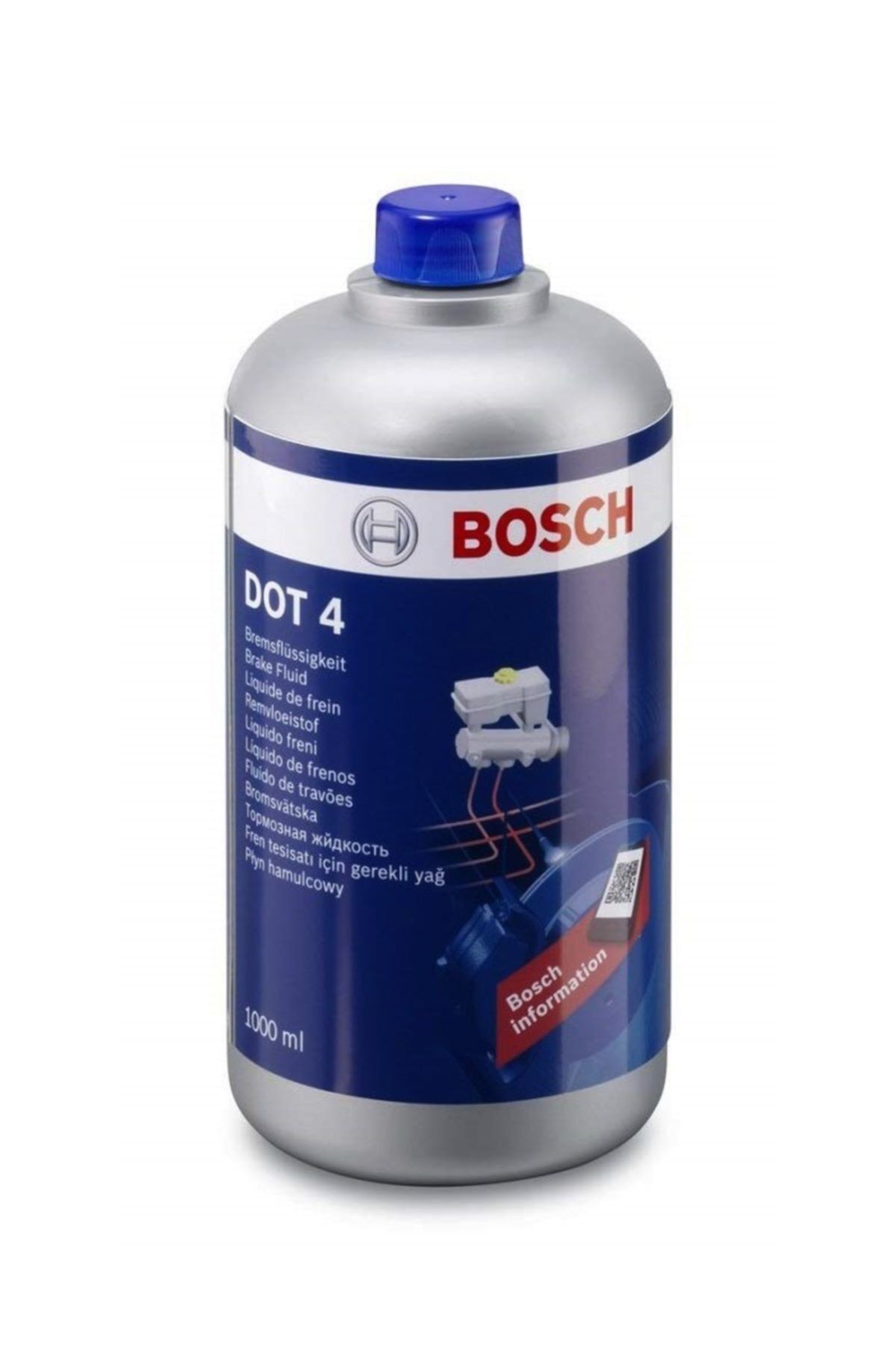 Bosch Orjinal  Fren Hidrolik Yağı 1 Litre Dot 4  Dot4 1000ml,bh1987479107,fren Hidroliği