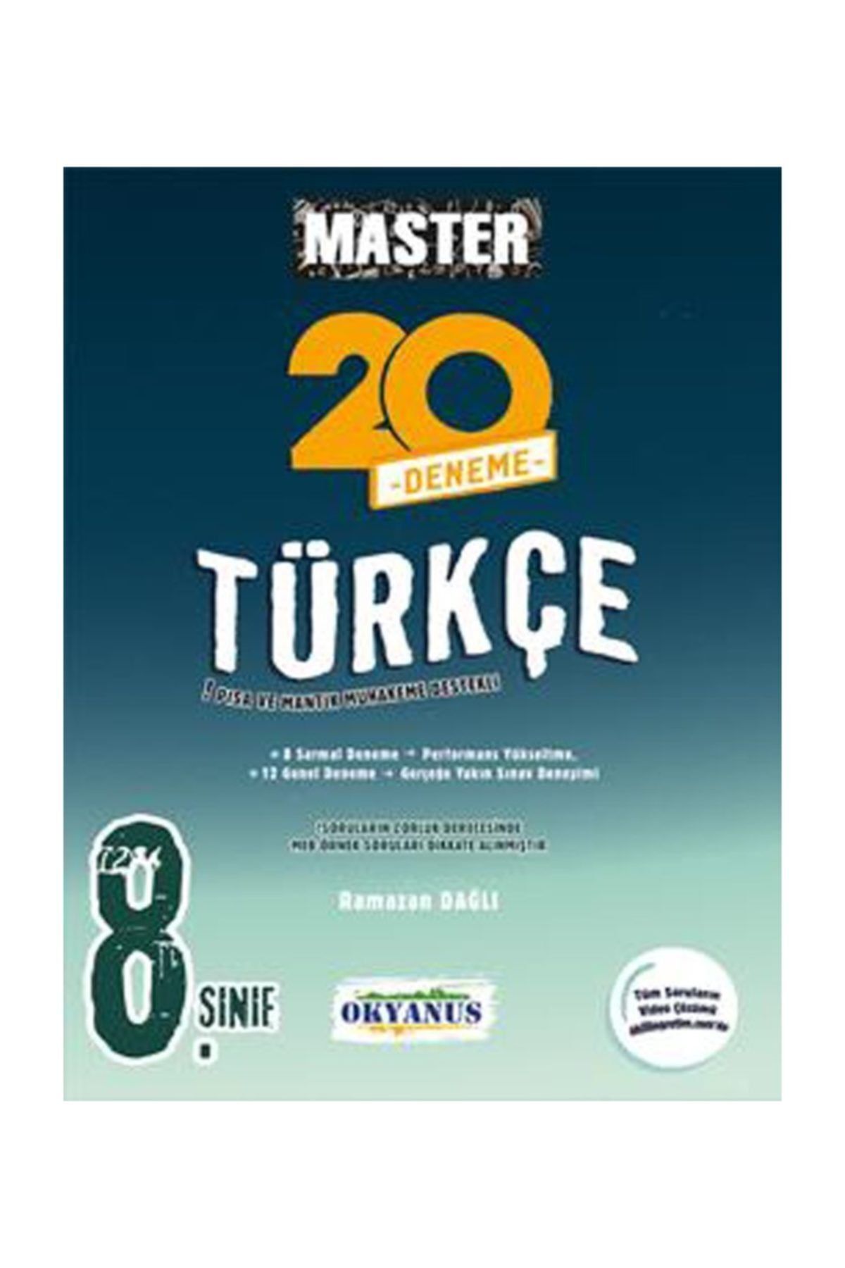 Okyanus Yayınları Lgs 8. Sınıf Master Türkçe 20 Deneme