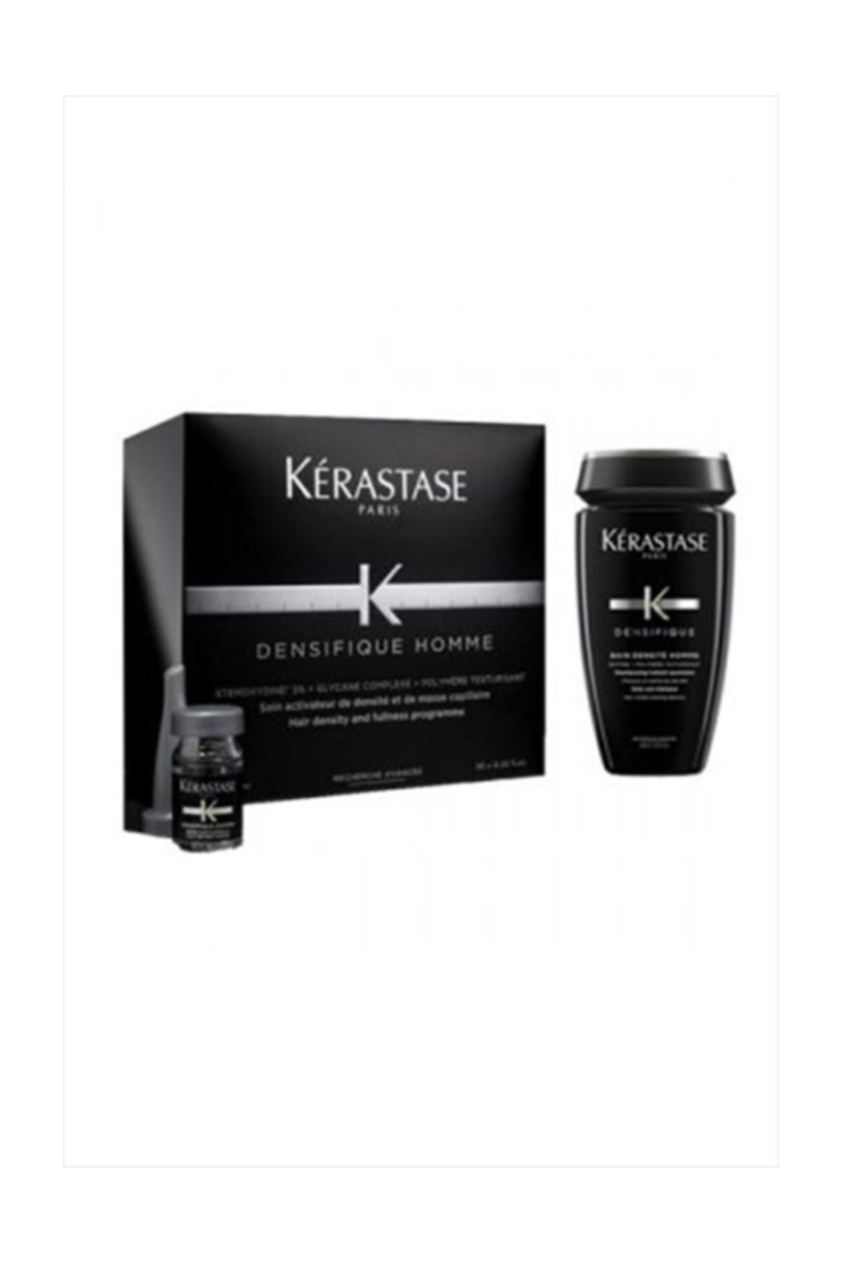 Kerastase Densifique Homme Erkek Saç Yoğunlaştırıcı Set  30x6 Serum + Şampuan 250 ml 8690595029351