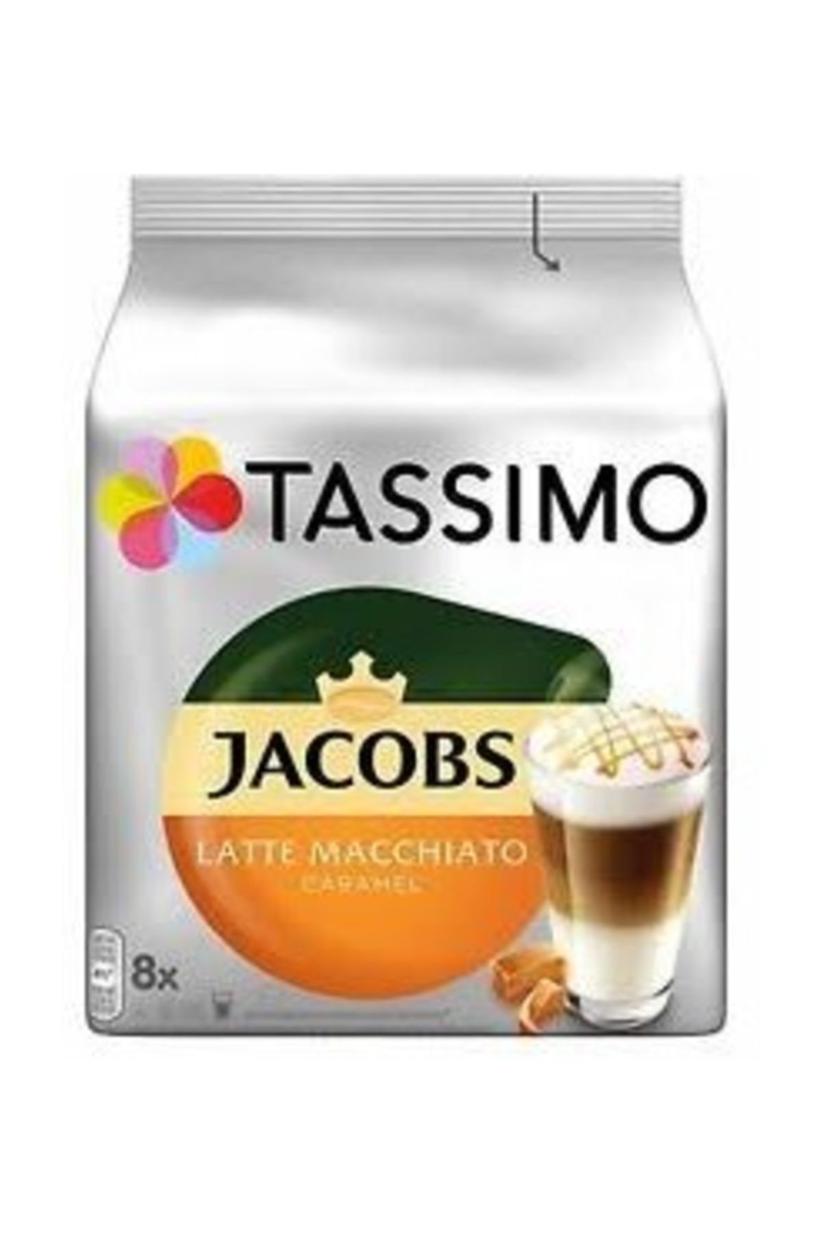 Jacobs Tassımo Typ Latte Macchiato Caramel 8× 268 gr