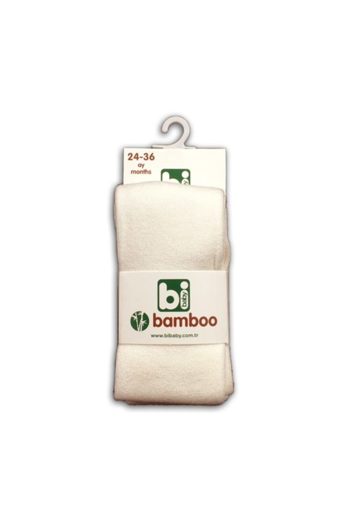 Bibaby Bamboo Külotlu Çorap - Ekru.