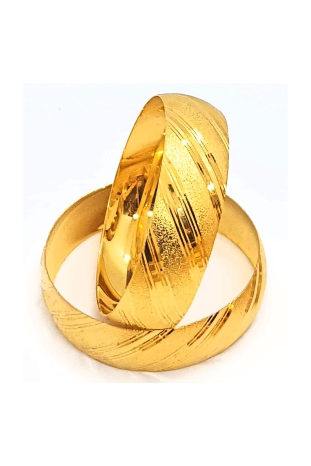 EuroGold Euro Gold Altın Kaplama Bilezik(20 Mmx6.4 Cm)