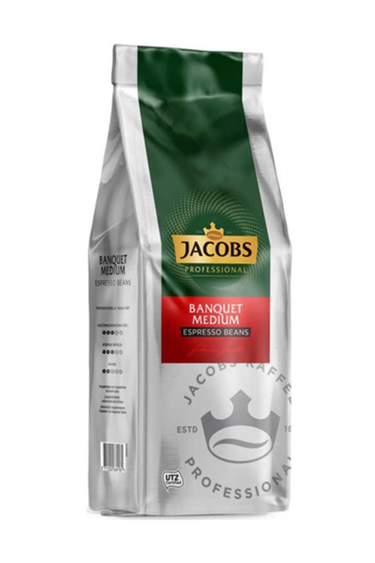 Jacobs Banquet Medium Espresso Beans Çekirdek Kahve 1000 Gr