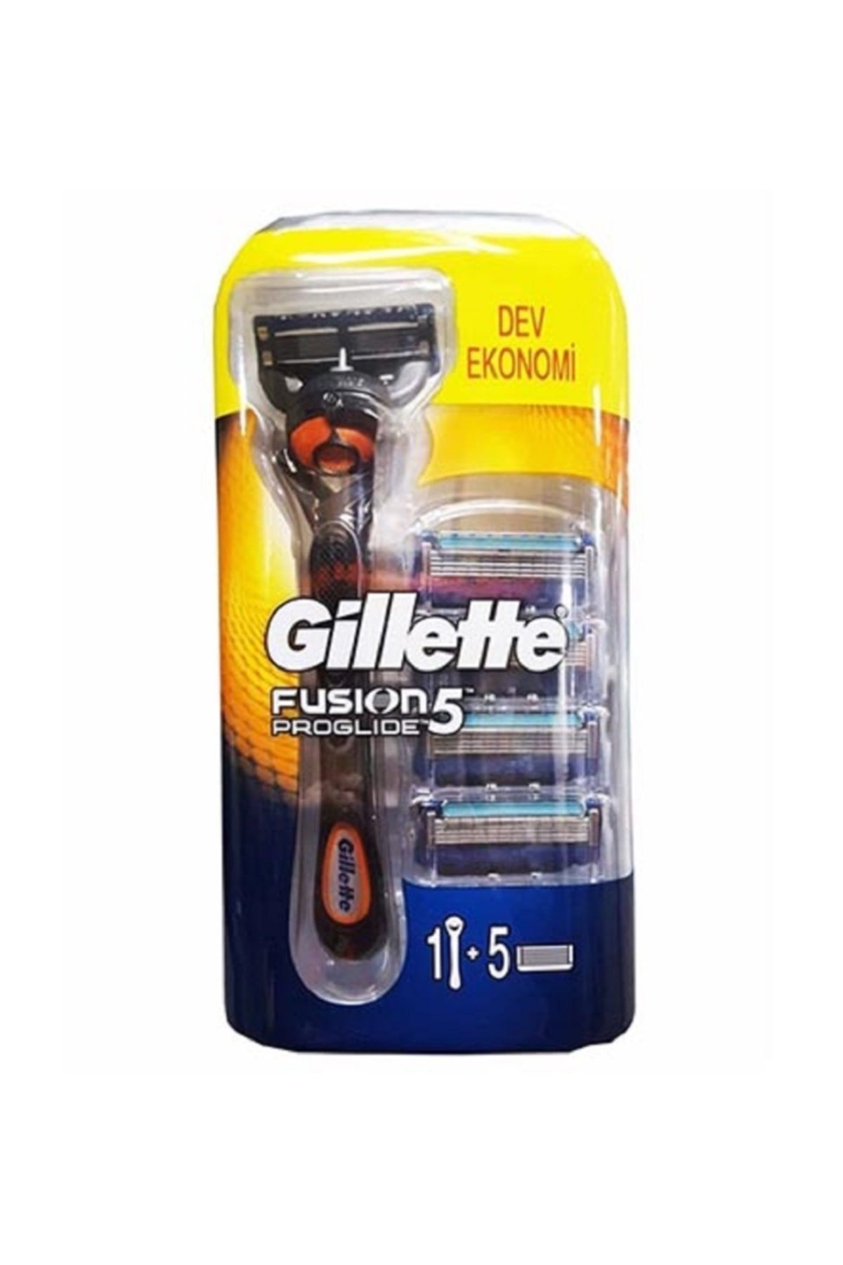 Gillette Fusion5 Proglide Makina + 5 Yedek Traş Bıçağı Hediyeli