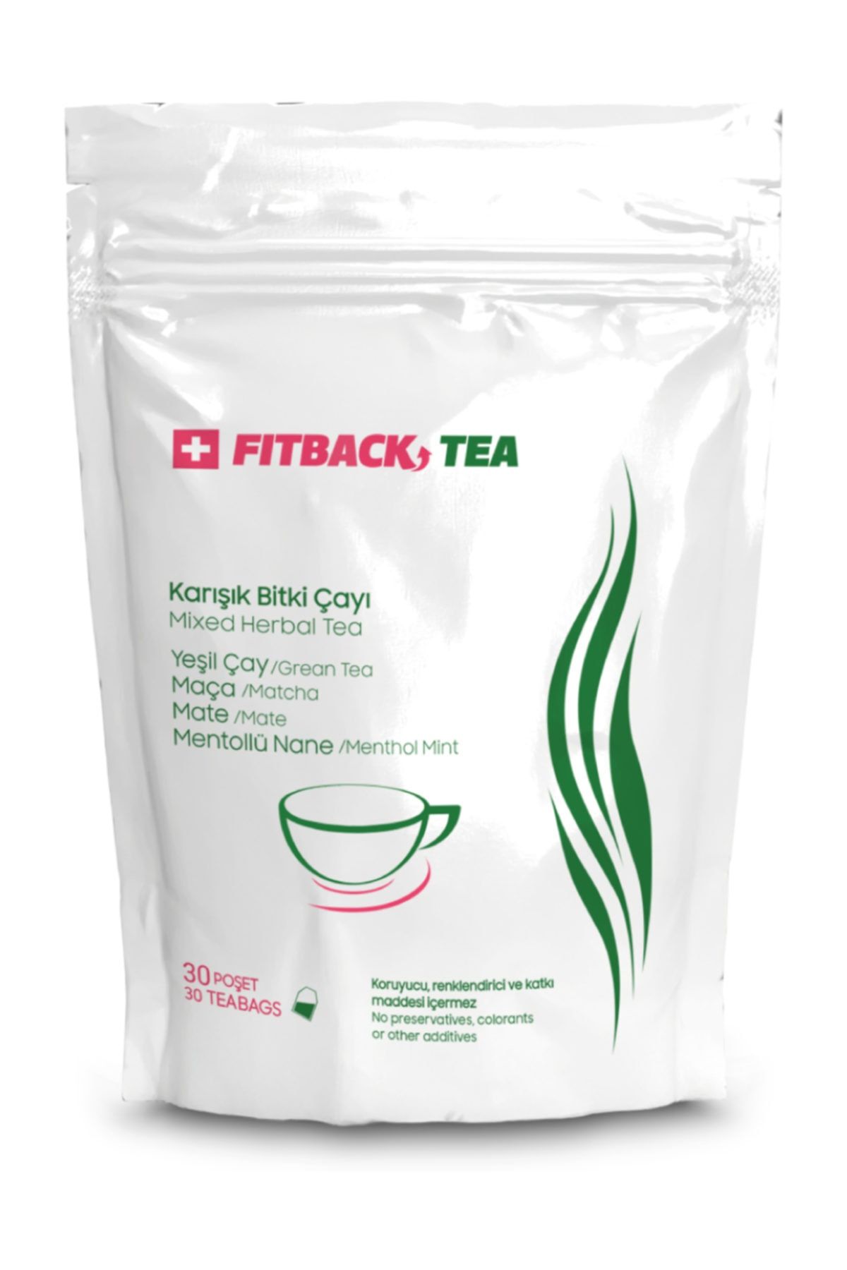 Fitback Karışık Bitki Çayı - Mixed Herbal Tea (30 Poşet)