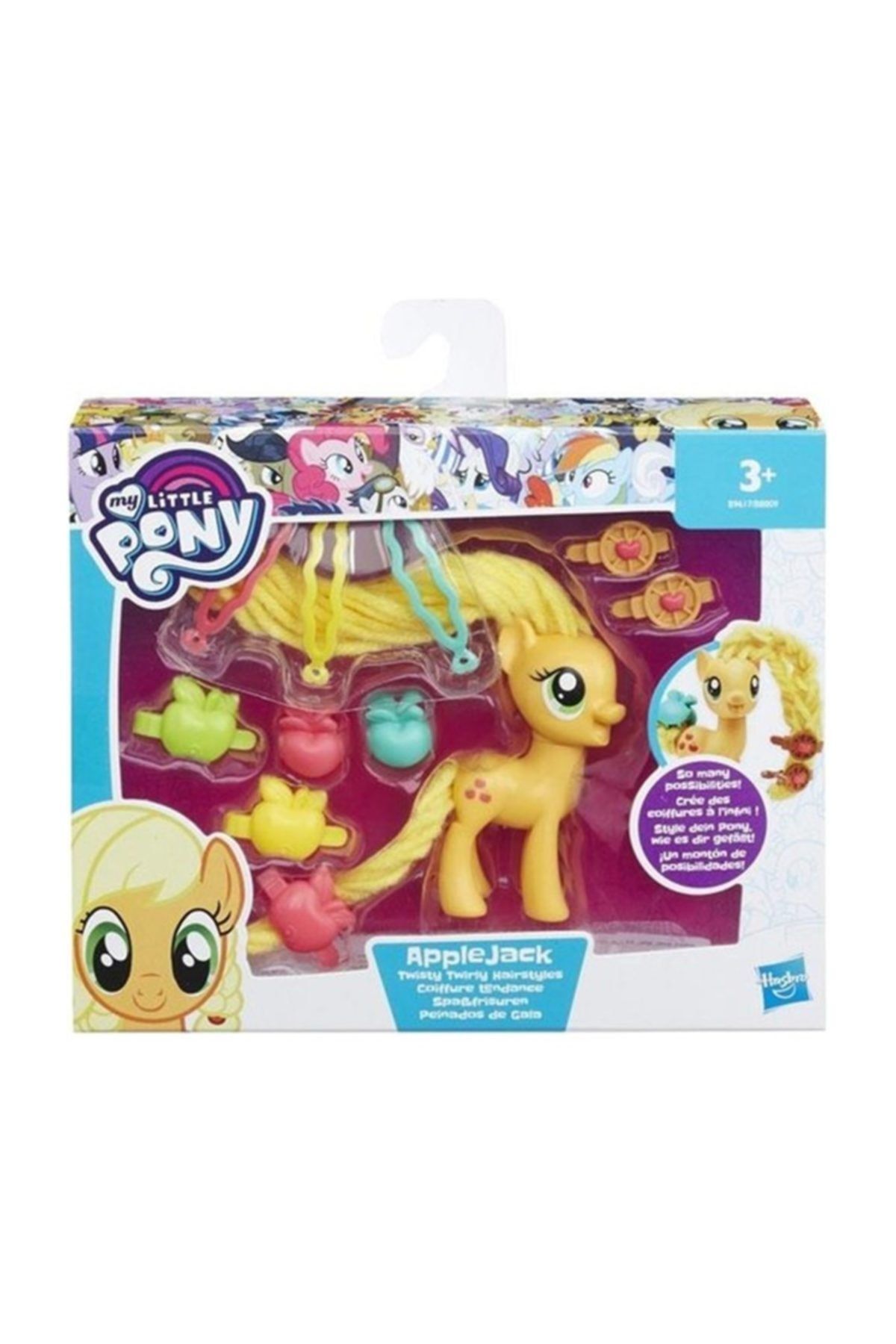 My Little Pony Balo Saçları - Apple Jack My Little Pony Orjinal, Lisanslı