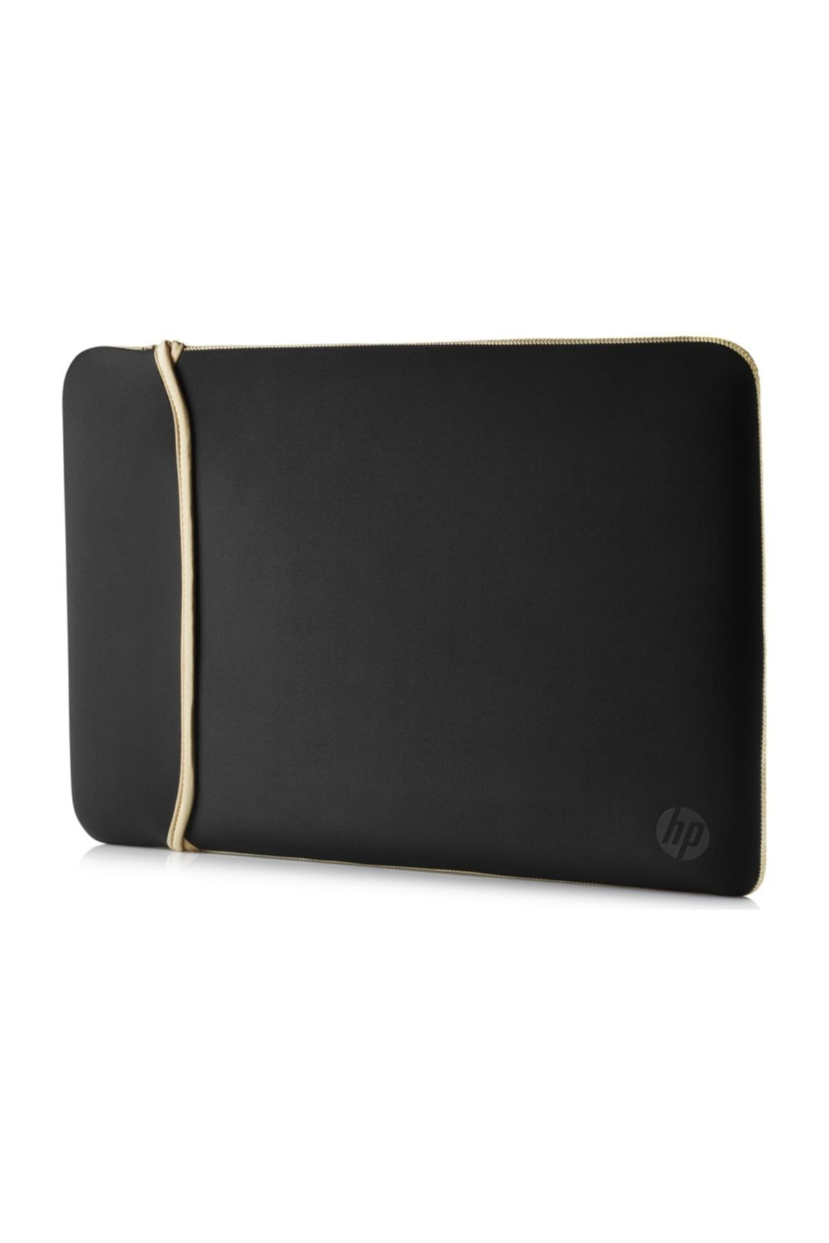 HP 14 Inc Neopren Çevrilebilir Notebook Kılıf Siyah/Gold 2uf59aa