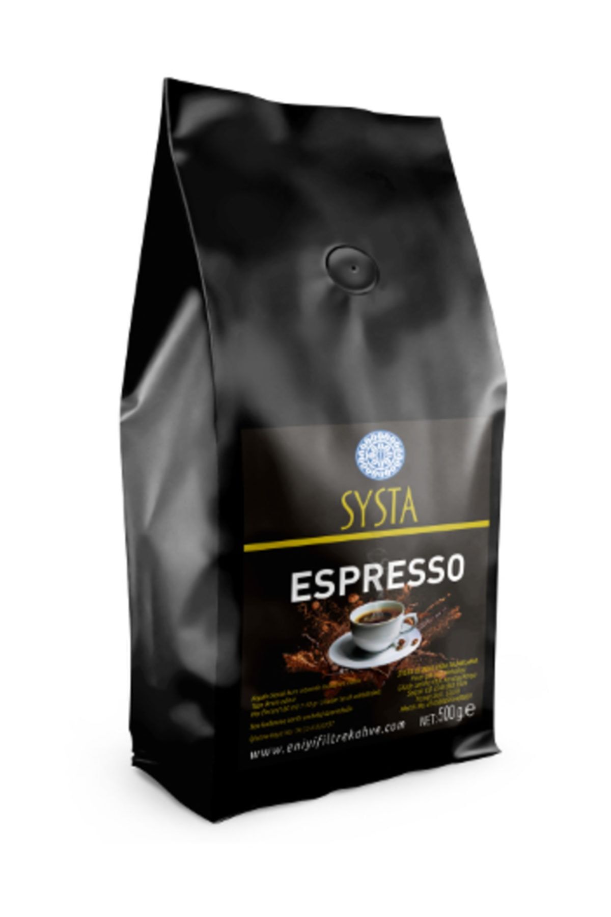 SYSTA Espresso Kahve Öğütülmüş 500 gr Espresso Çeşitleri Yüksek Krema