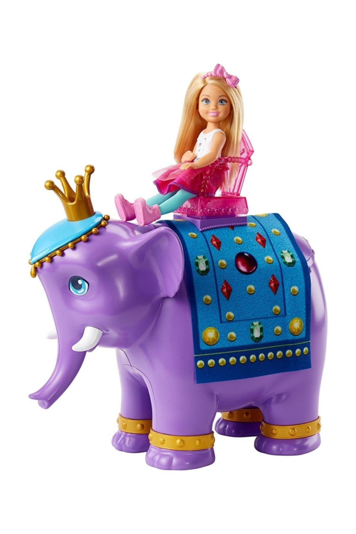 Barbie Acar Mattel Barbıe Dreamtopıa Chelsea Ve Fil Kral Fpl83
