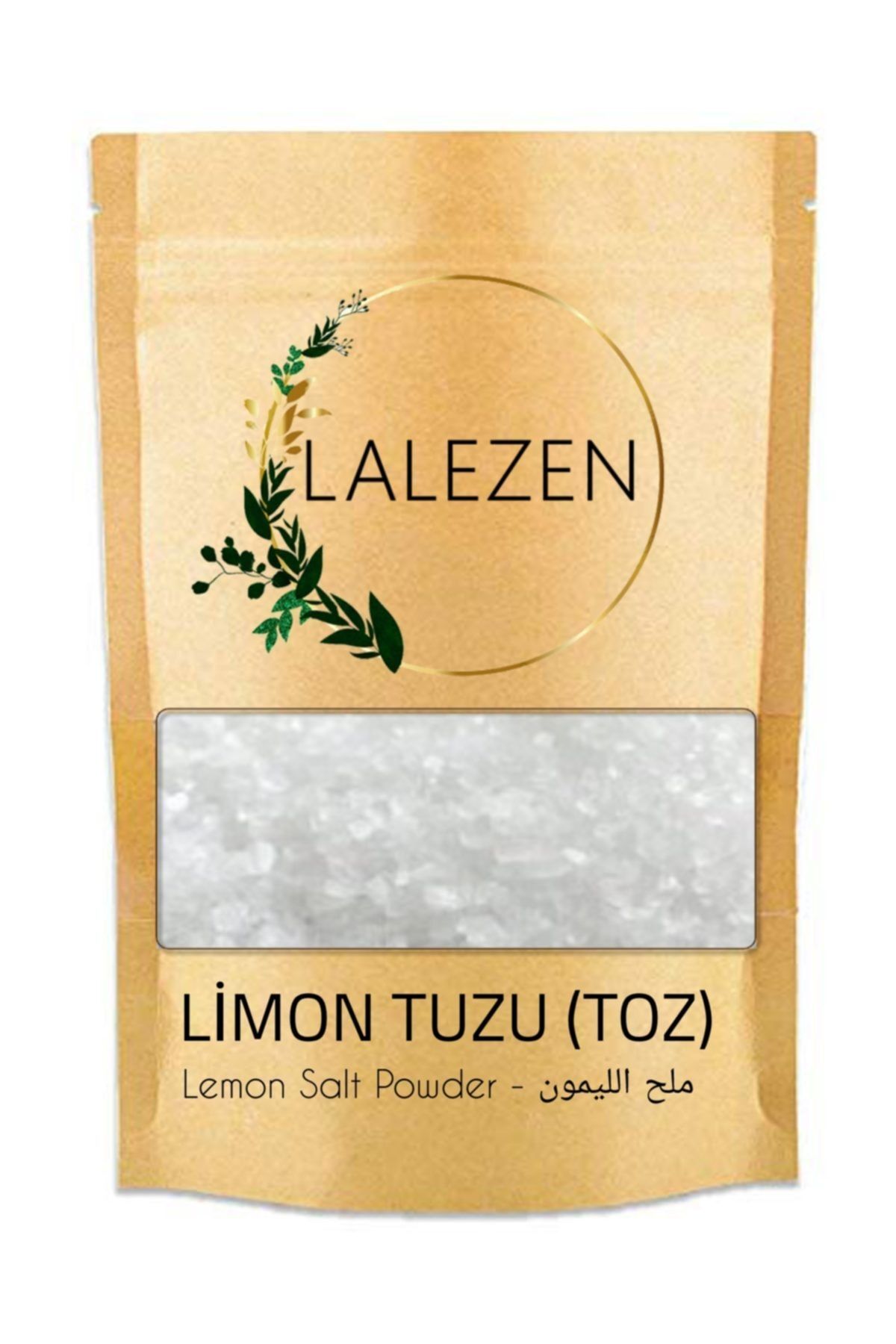 LALEZEN 250 gr Limon Tuzu Toz - Sitrik Asit Yenilebilir - Lemon Salt Powder