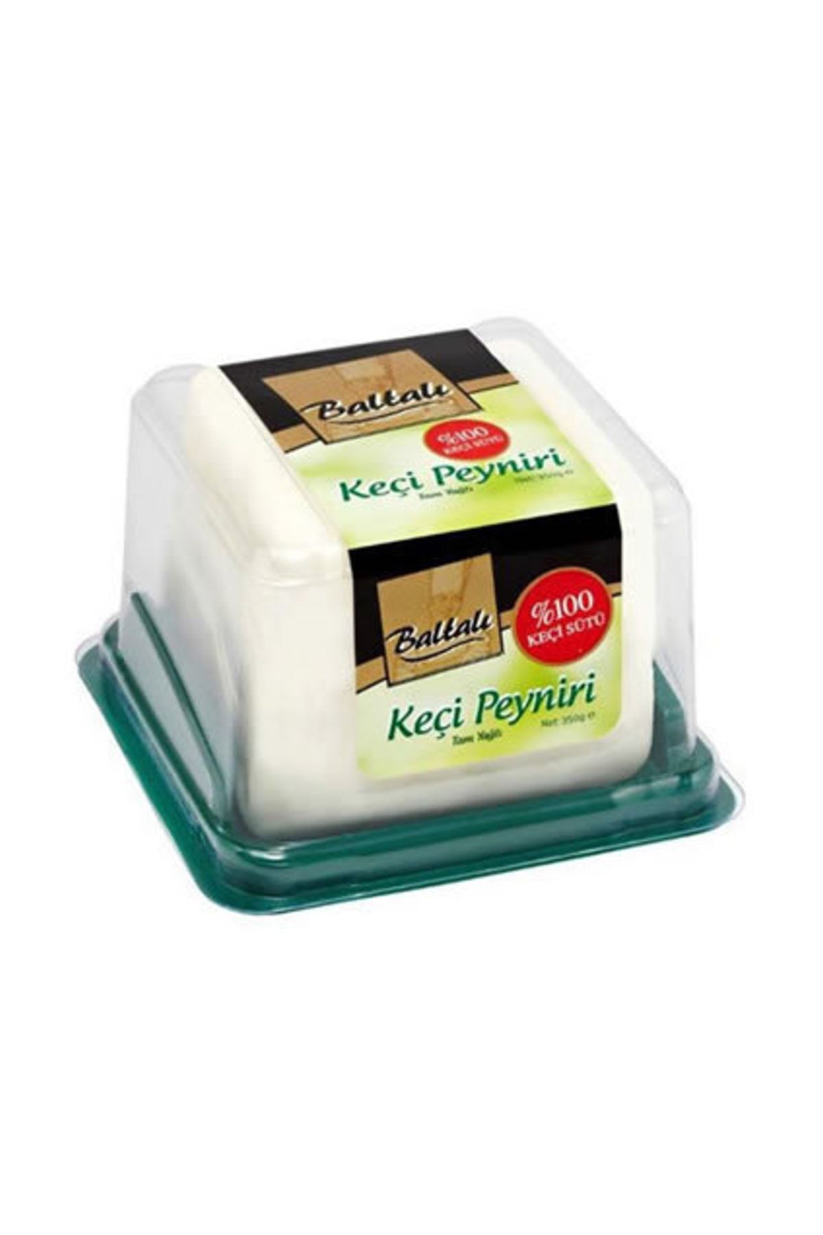 Baltalı ( MİNİ KAYMAK HEDİYE ) Baltalı %100 Keçi Peyniri 350 Gr