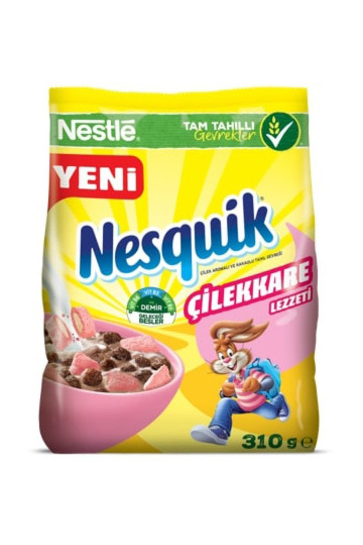 Nesquik Nestle Nesquik Çilek Aromalı Tahıl Gevrek 310G